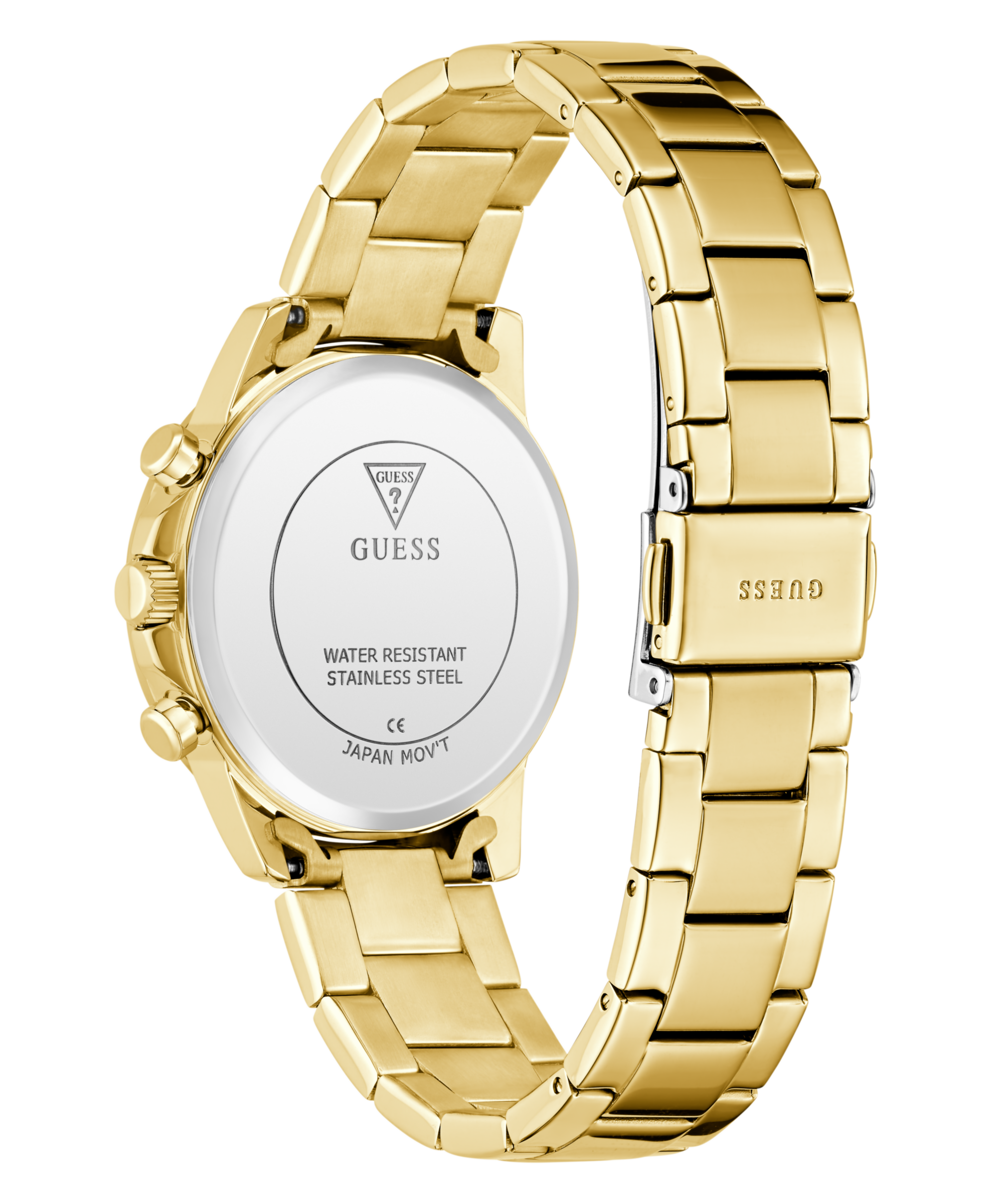 Guess Multifunktionsuhr »BAILEY« Quarzuhr, Armbanduhr, Damenuhr, Edelstahlarmband, Datum