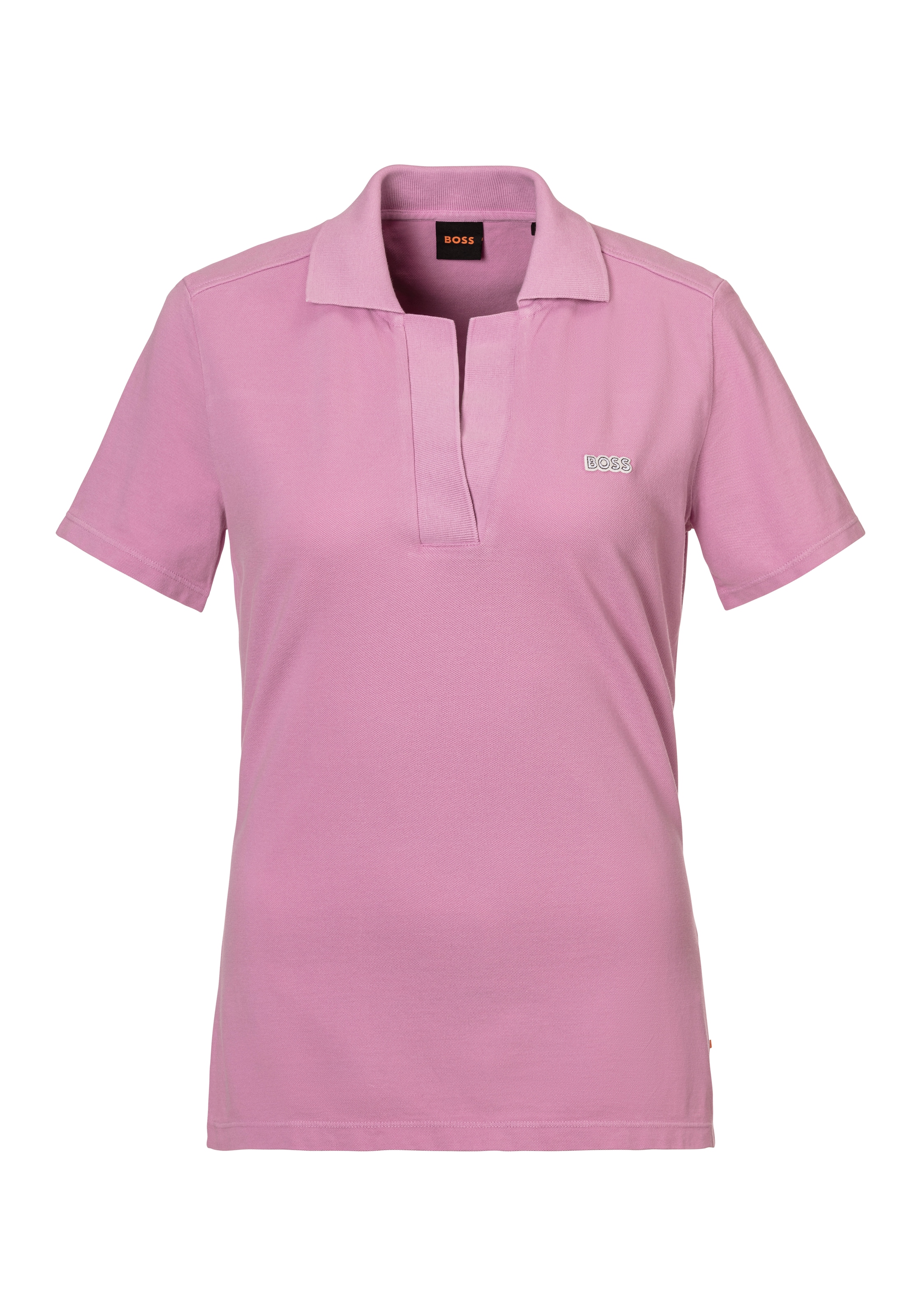 Shirttop »C_Etri Premium Damenmode«, mit Polokragen