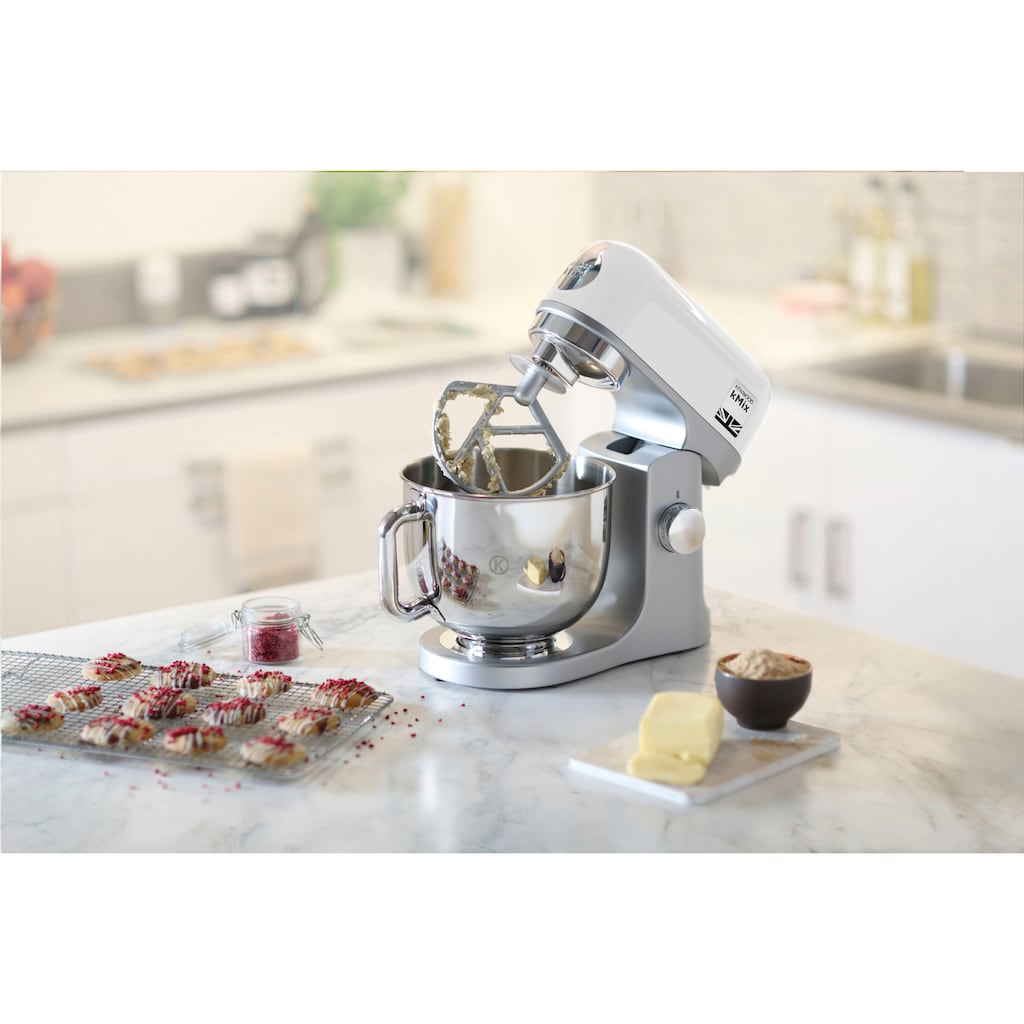 KENWOOD Küchenmaschine »kMix KMX 750WH«, inkl. 3-tlg. Patisserie-Set und 5l Schüssel