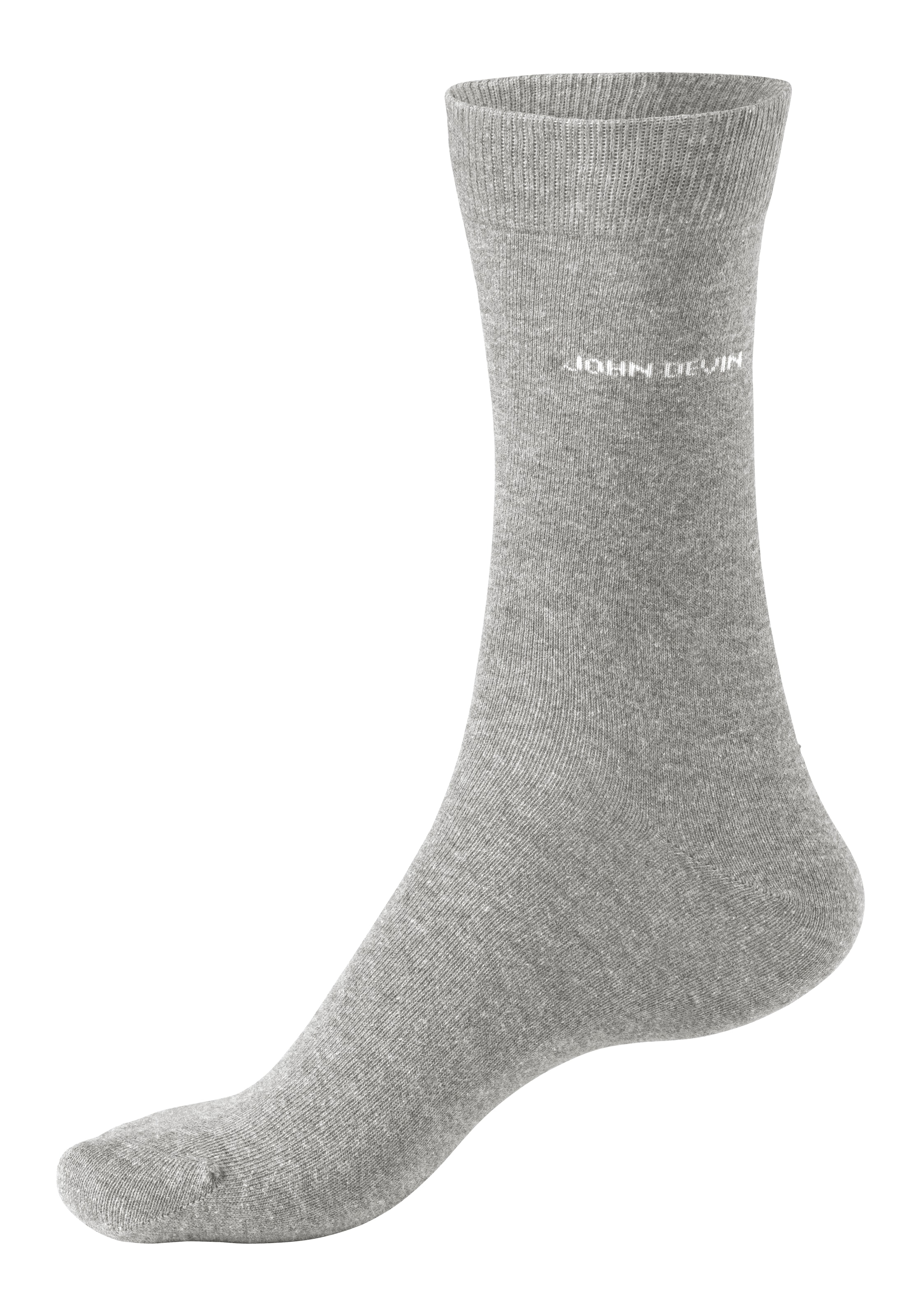 John Devin Basicsocken, (Packung, 7 Paar), für jeden Tag