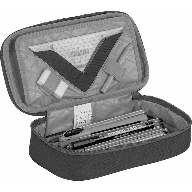 NITRO Federtasche »Pencil Case XL, Black Checker« bei ♕