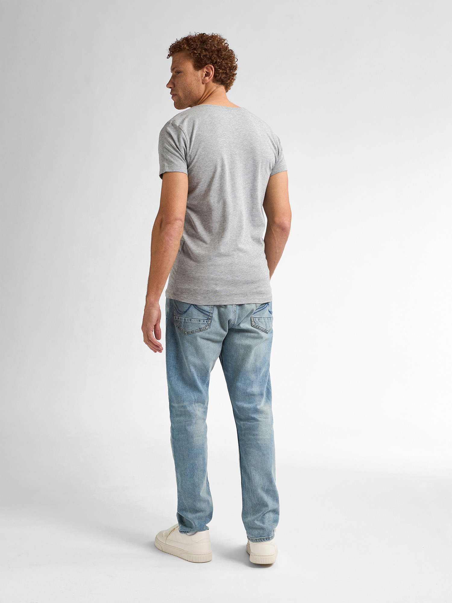 Petrol Industries T-Shirt Packung, 2er-Pack,  V-Ausschnitt