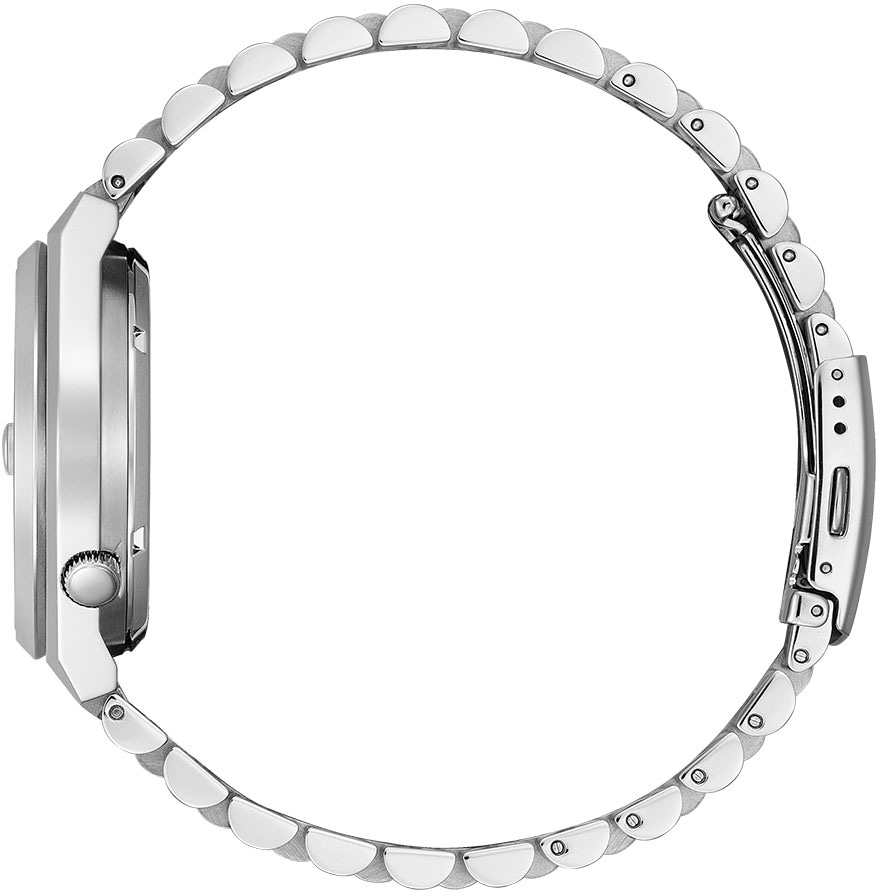 Citizen Automatikuhr »NJ0150-81L«, Armbanduhr, Damenuhr, Herrenuhr, Edelstahlarmband, Saphirglas, Datum