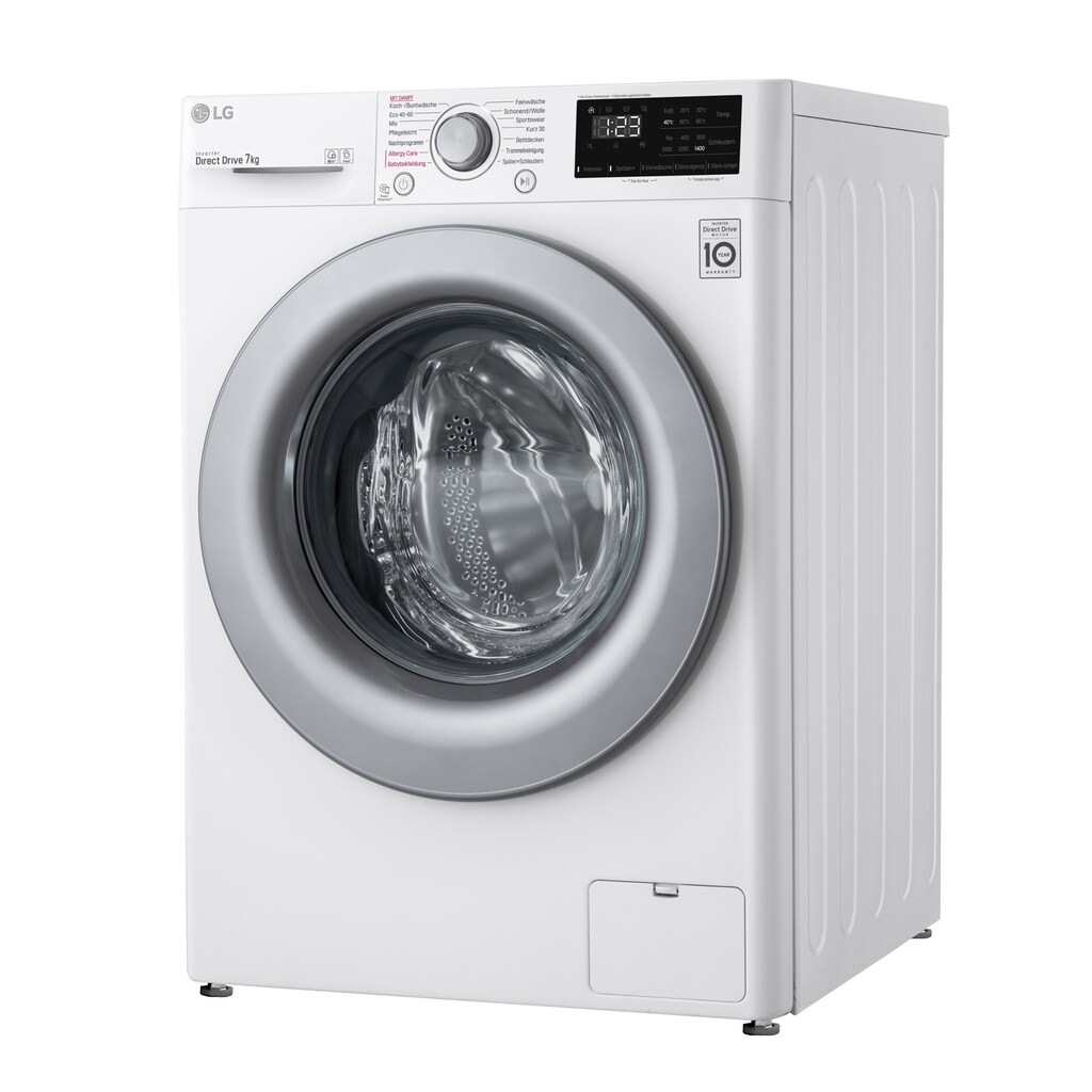 LG Waschmaschine, F14WM7KS1E, 7 kg, 1400 U/min