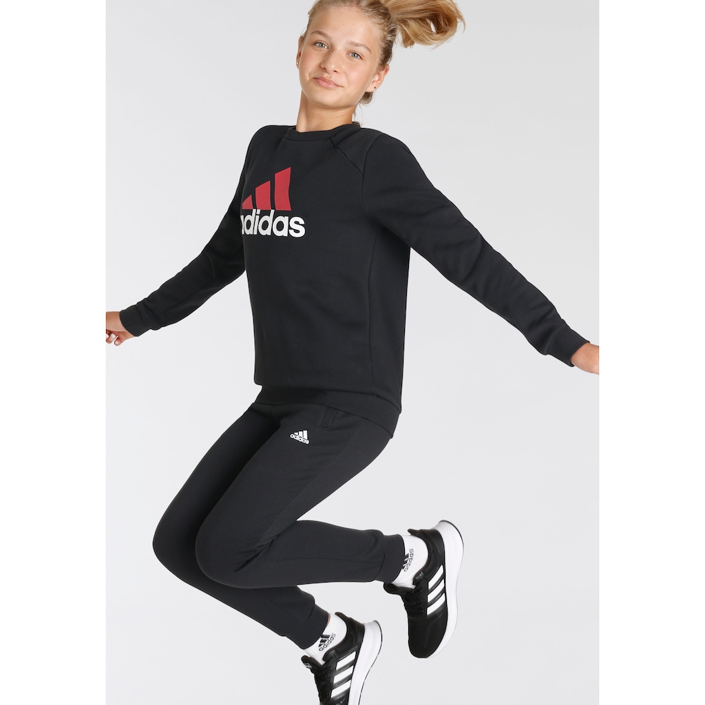 adidas Sportswear Trainingsanzug »ESSENTIALS BIG LOGO KIDS JOGGINGANZUG«, (2 tlg.)