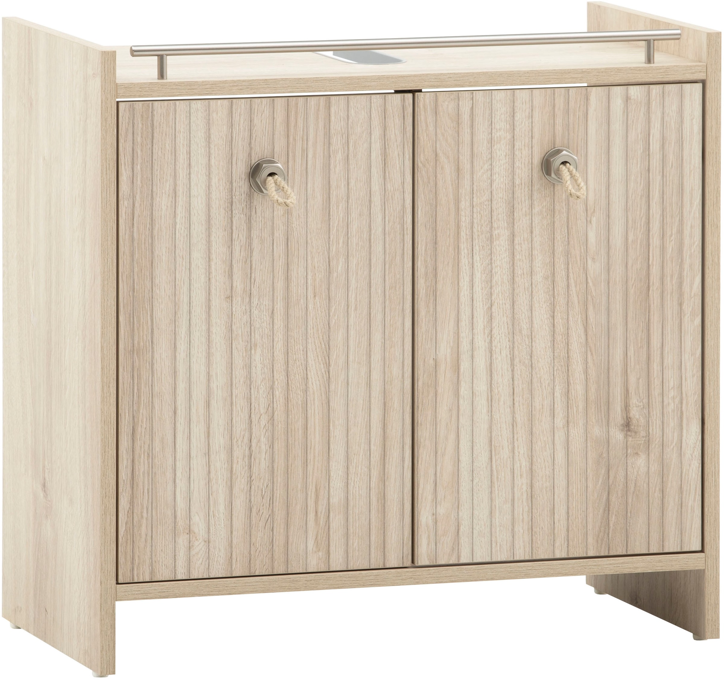 Tchibo - Waschbeckenunterschrank »Sonderby« - 65x33x62,2cm - silber -