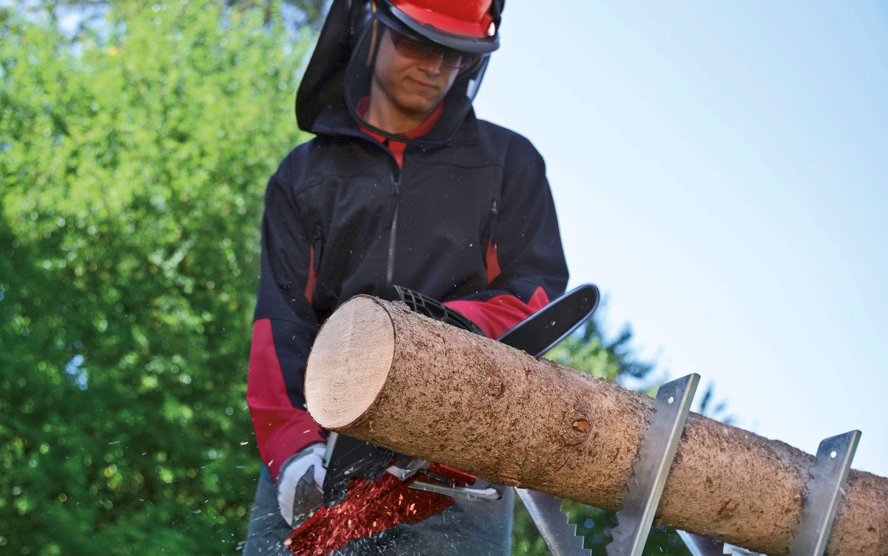 Einhell Benzin-Kettensäge »GC-PC 1435 I TC Kit« inkl. Benzin-/Öl-Mischflasche und Schwertschutz-Tasche