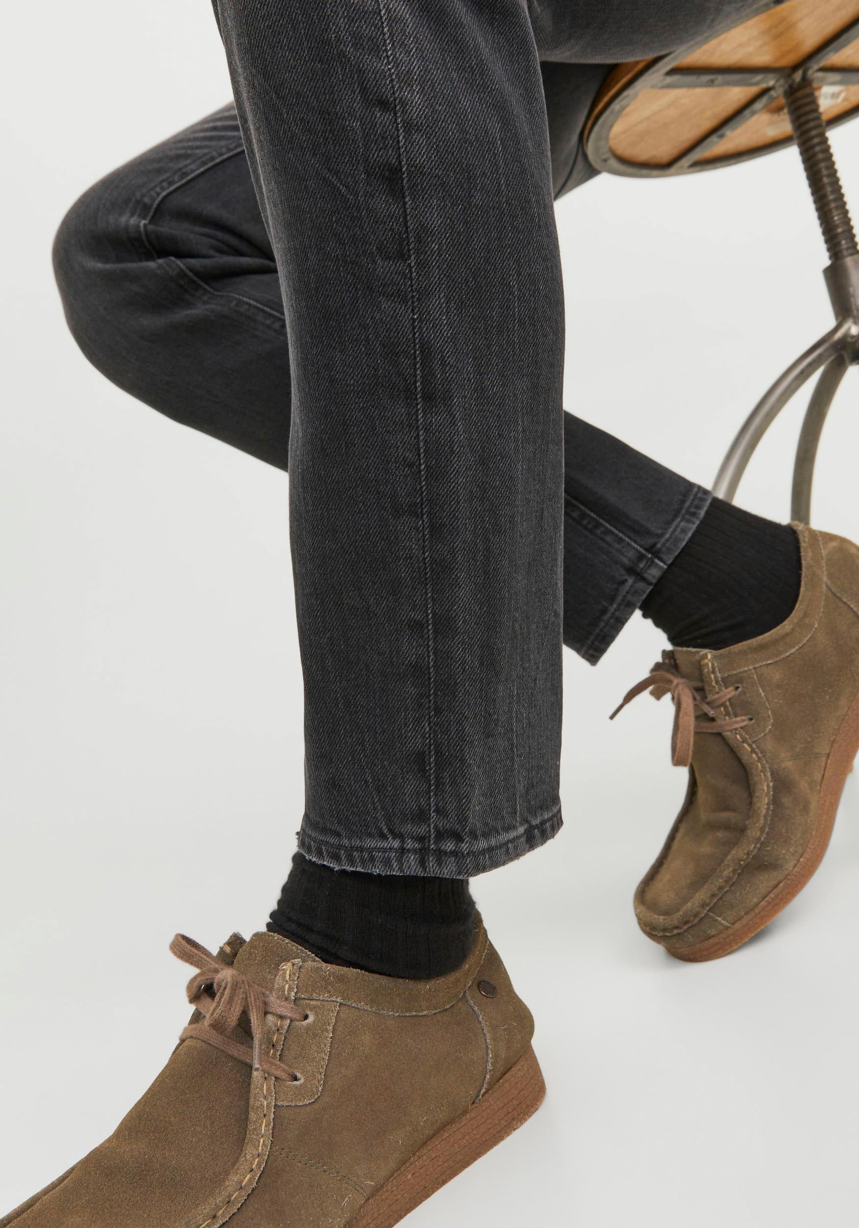 Jack & Jones Tapered-fit-Jeans »JJIMIKE JJORIGINAL CJ SN«, mit Five-Pocket-Design