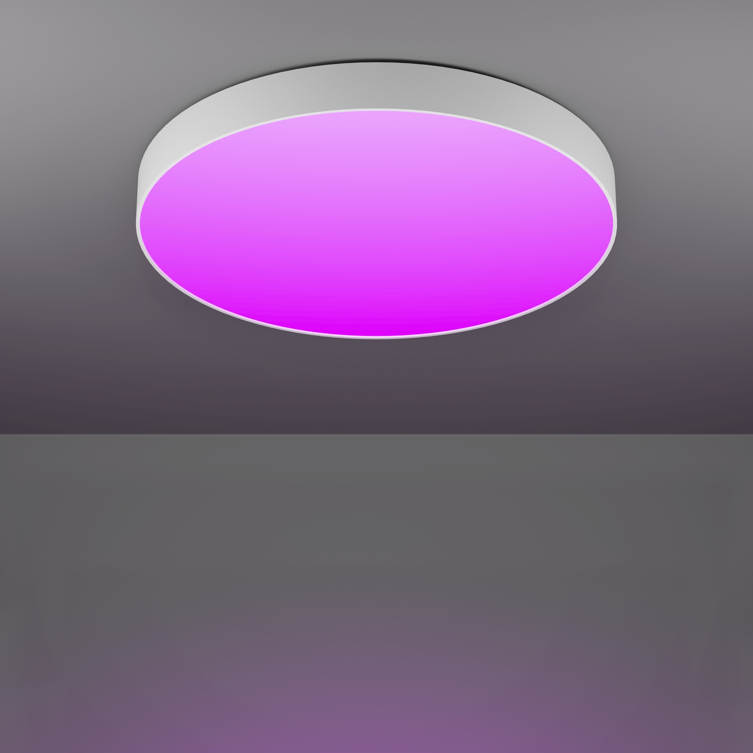 EGLO LED Deckenleuchte »GALLIZZI-Z Deckenlampe - Kunststoff - LED - 36,5W - IP20« LED-Modul 1 Stk. Kaltweiß | Neutralweiß | RGB | Warmweiß Wohzimmerlampe, Esszimmerlampe, Flur, Schlafzimmer, H7 x Ø69 cm