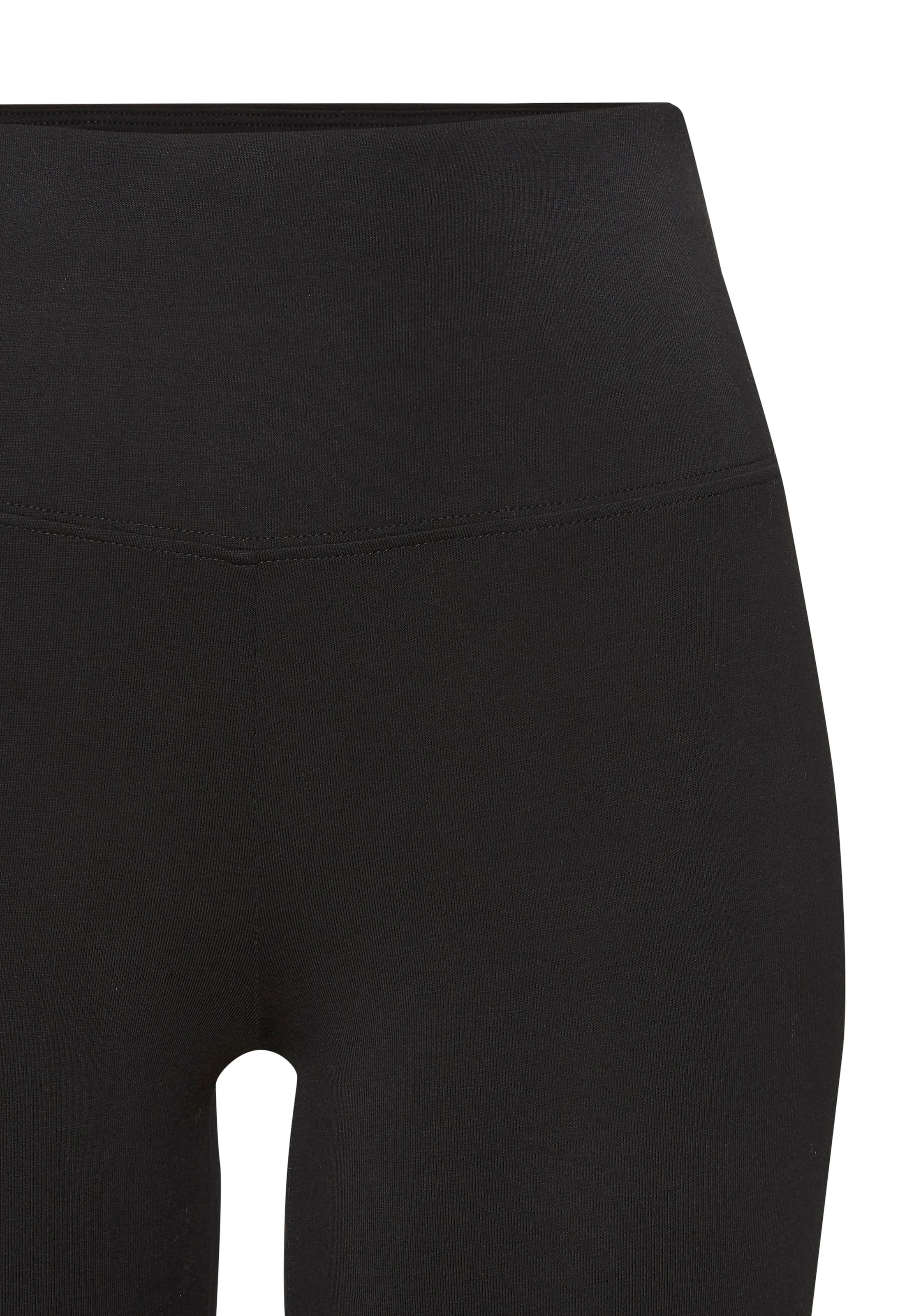 LASCANA ACTIVE Leggings, Breites Bündchen und ausgestellte Beine