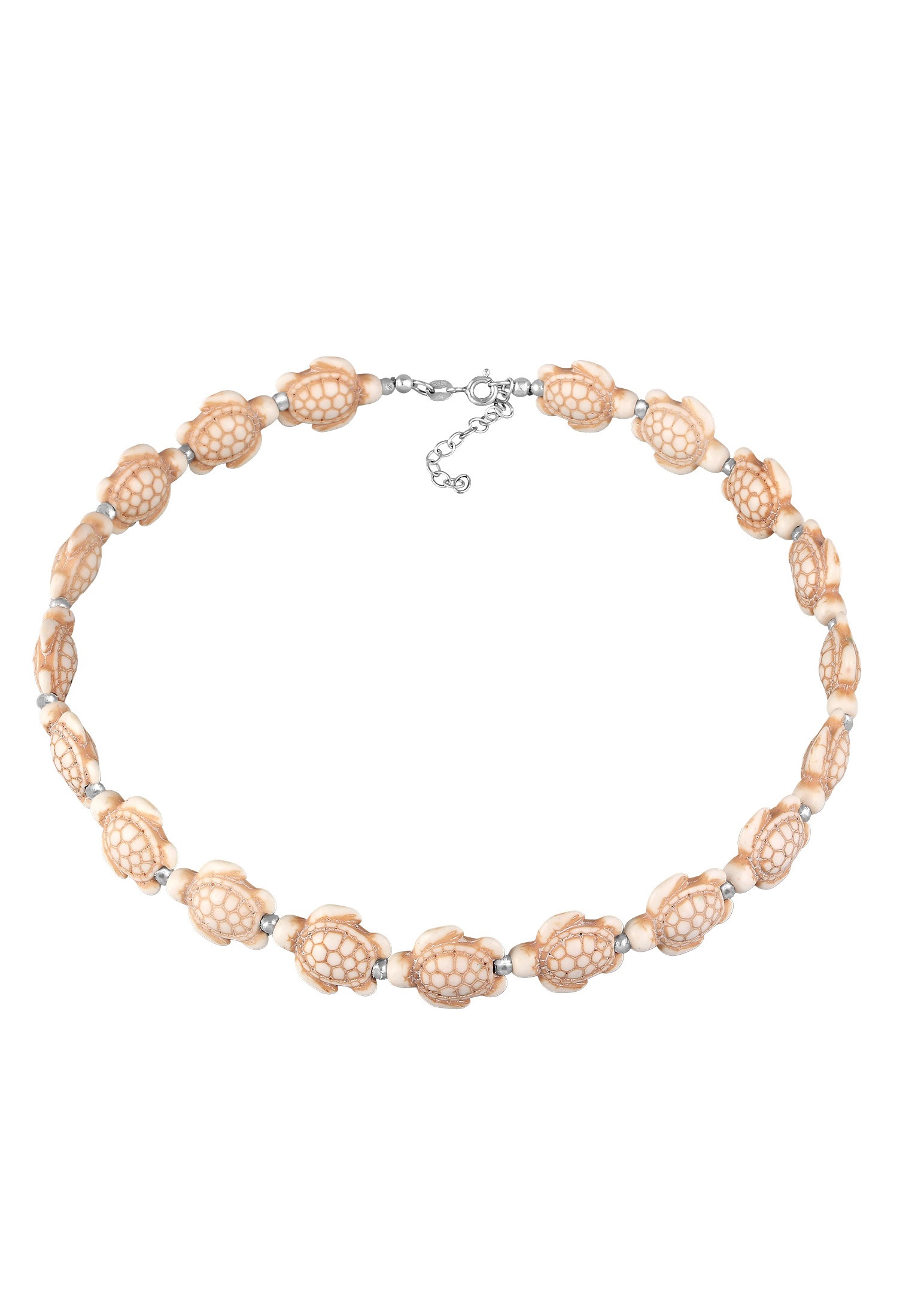 Elli Choker »Halskette Choker Howlith Schildkröten 925 Sterling Silver«