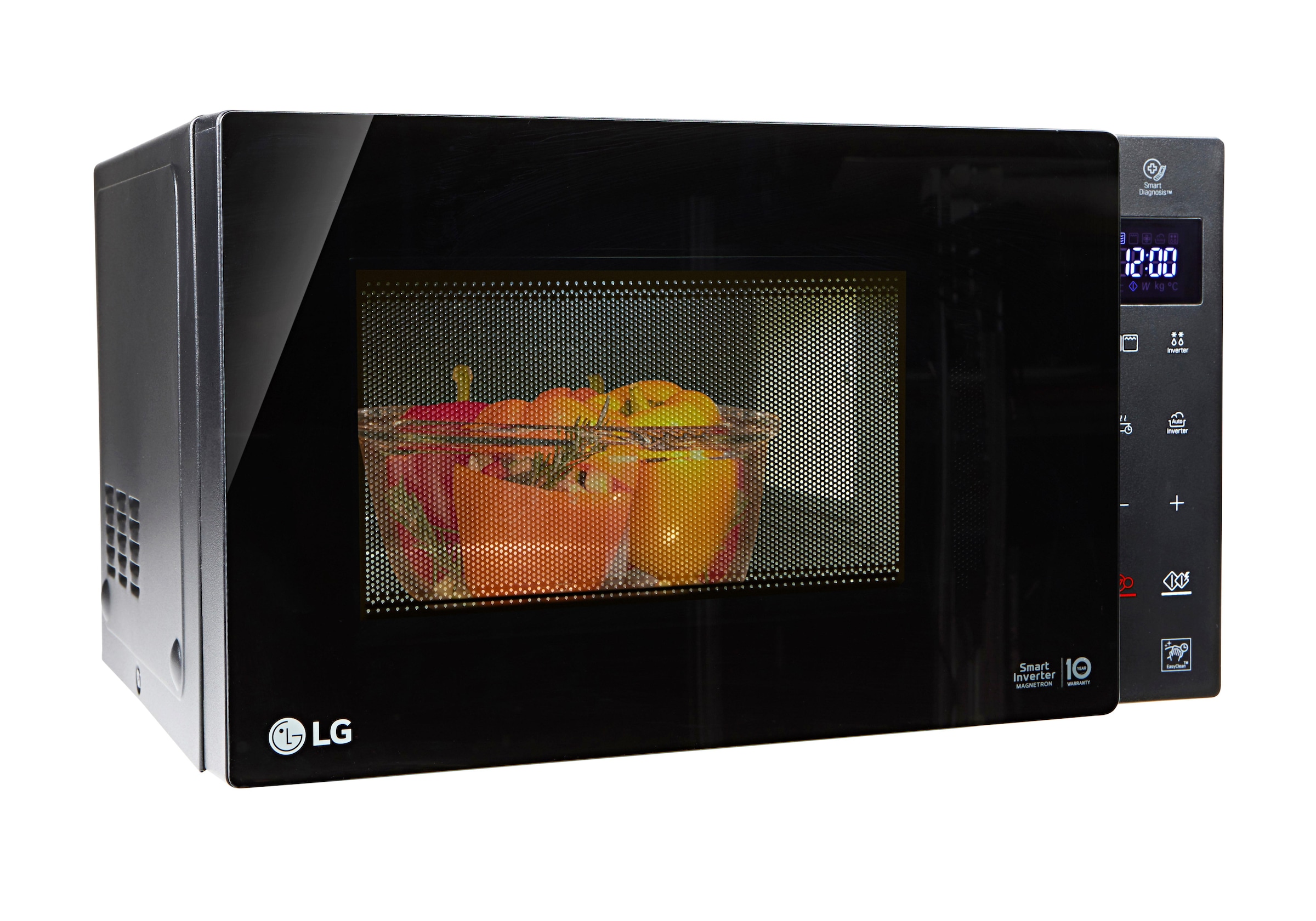 »MH LG Jahren Garantie echte Mikrowelle XXL Inverter Glasfront 1000 W, Smart Technologie, 3 Grill, 6535 GIS«, mit