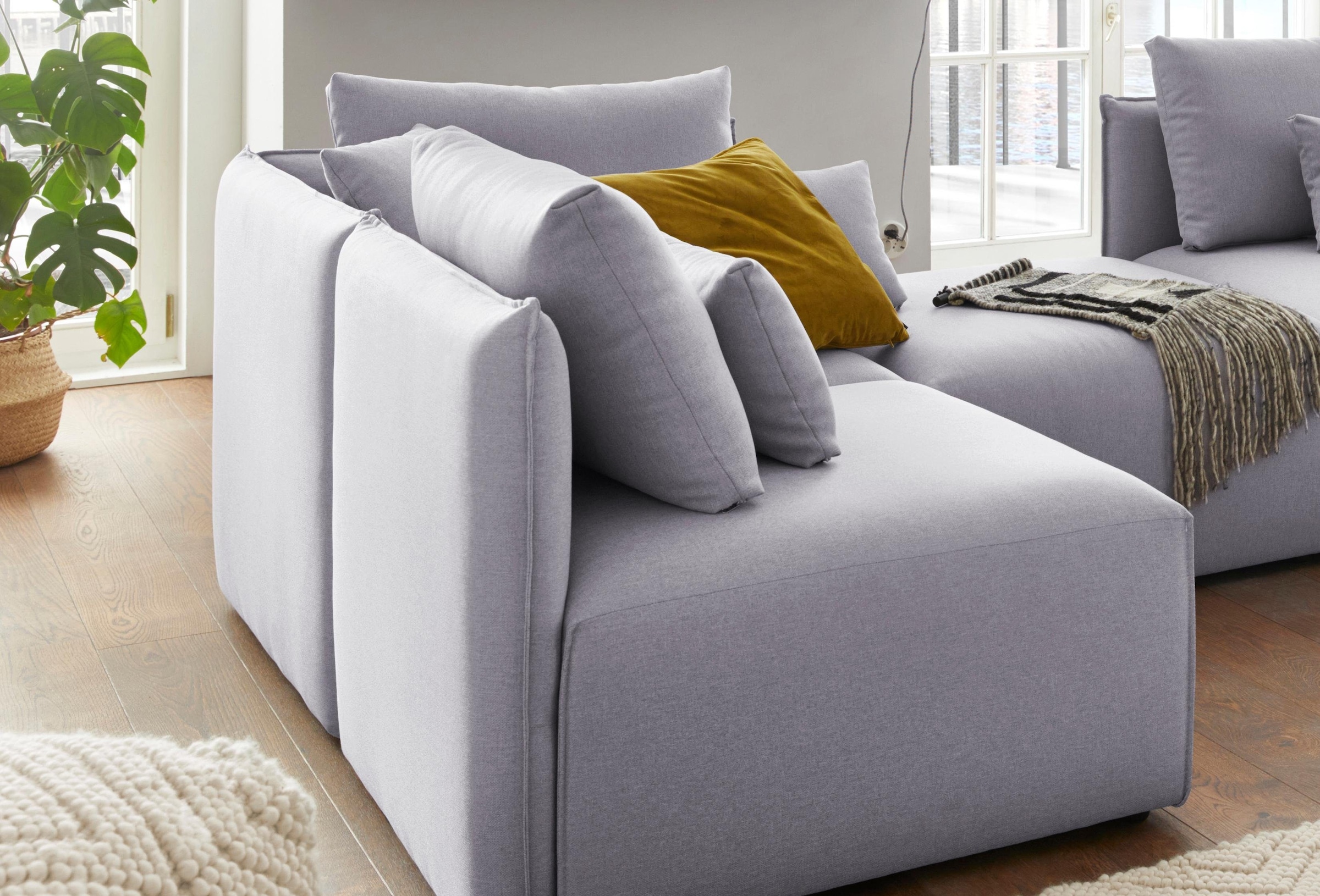 OTTO home Sofa-Eckelement »Nöre« Modul - zum Zusammenstellen; in vielen Bezugsqualitäten und Farben