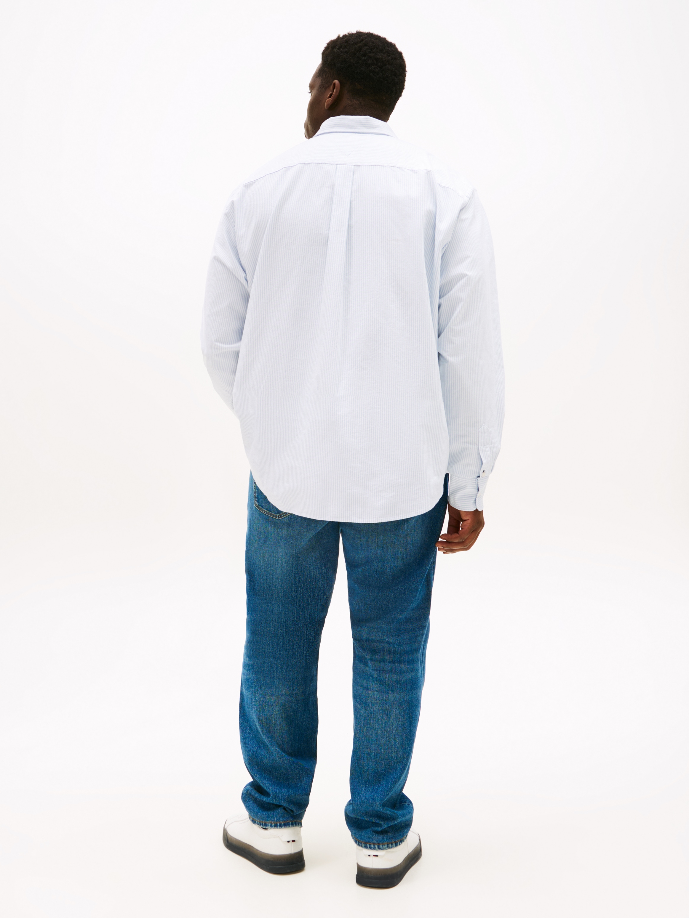 Tommy Hilfiger Big & Tall Langarmhemd »BT-HERITAGE OXFORD STP RF SRT-B«, Große Größen