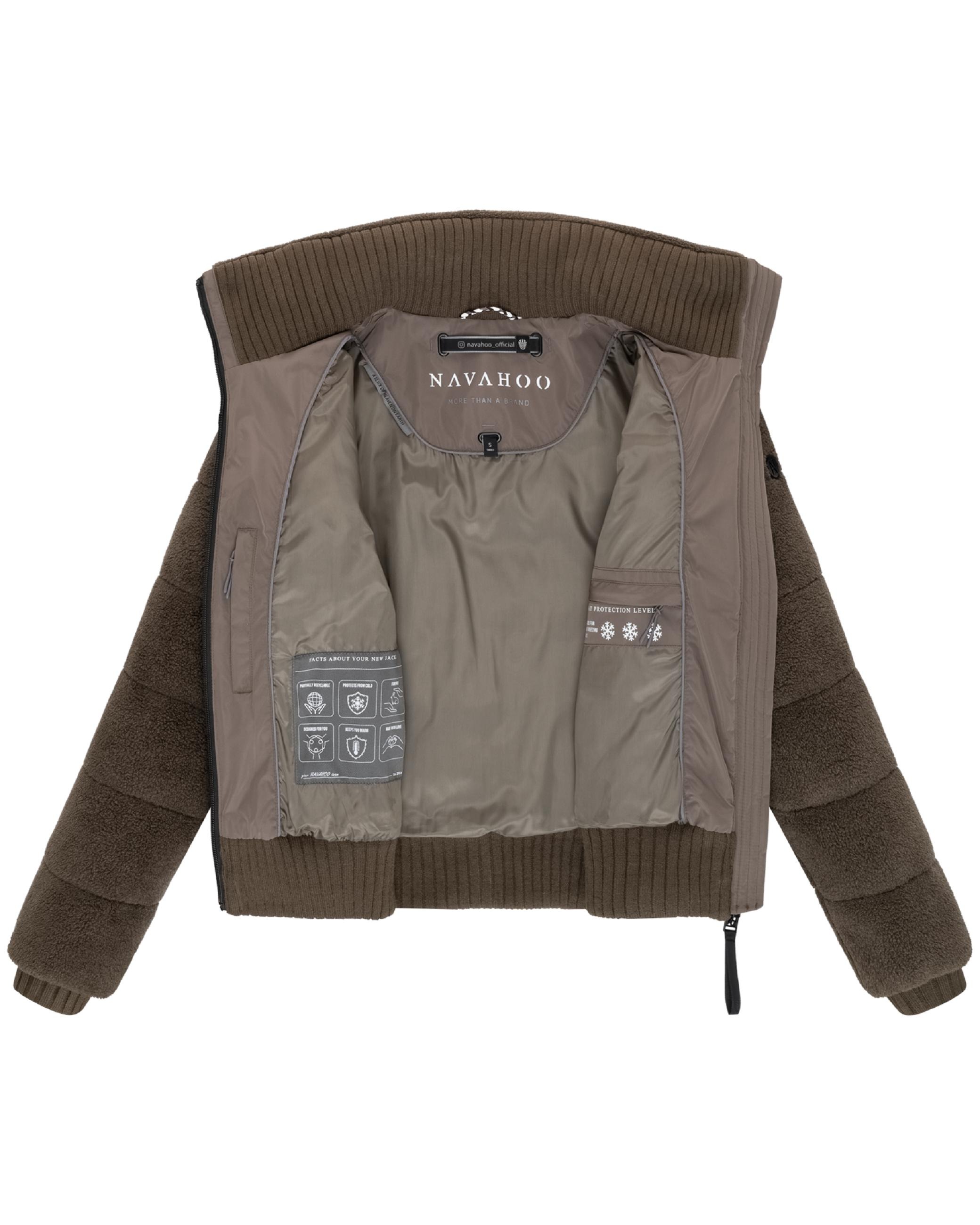 Navahoo Plüschjacke »Plüschjacke Schneepuder 14«