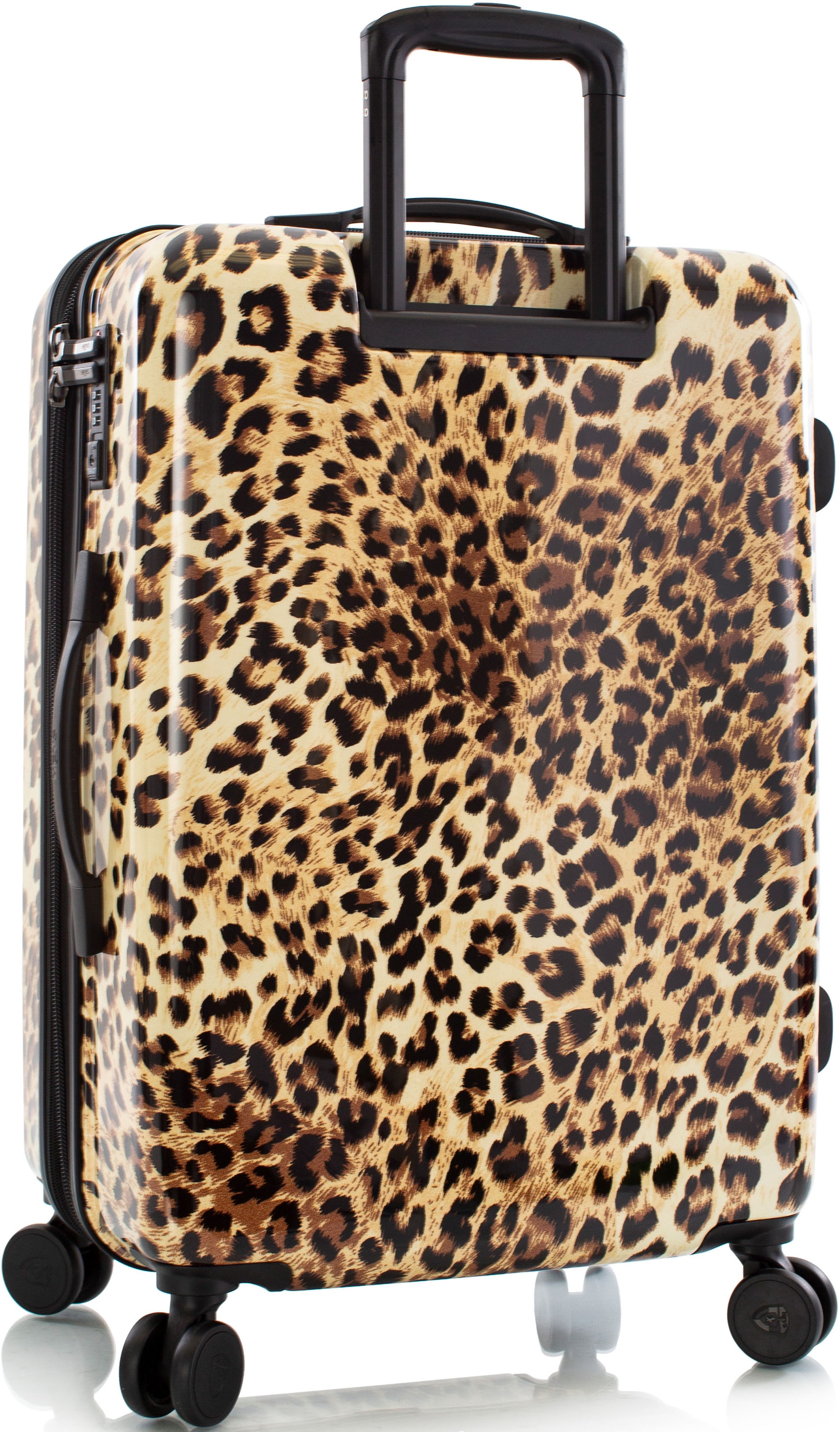 Heys Hartschalen-Trolley »Leopard, 66 cm«, 4 Rollen, Heys x Joachim Llambi Hartschalen-Koffer Volumenerweiterung