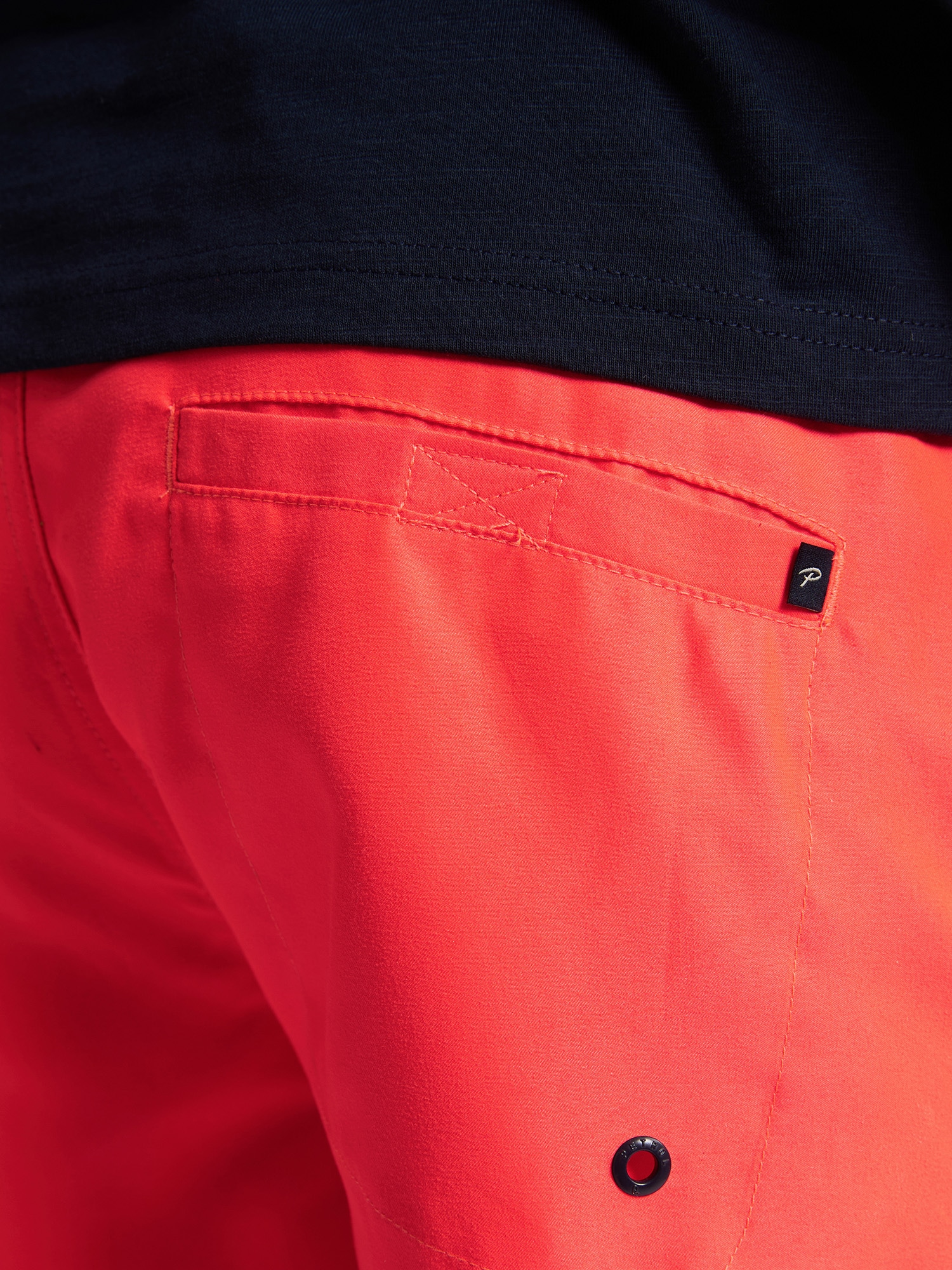 Petrol Industries Badehose mit kontrastfarbenem Kordelzug