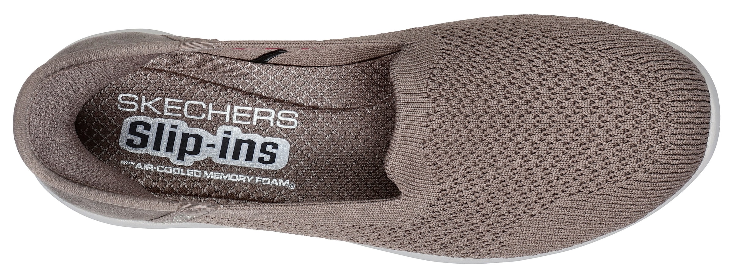 Skechers Slip-On Sneaker »ARYA-SWEET VOICE«, Slipper, Reha Schuh mit Handsfree Slip-ins Funktion