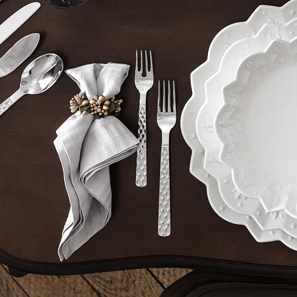 Villeroy & Boch Fischbesteck »Fischbesteck Boston 6er Set silber« Spülmaschinenfest