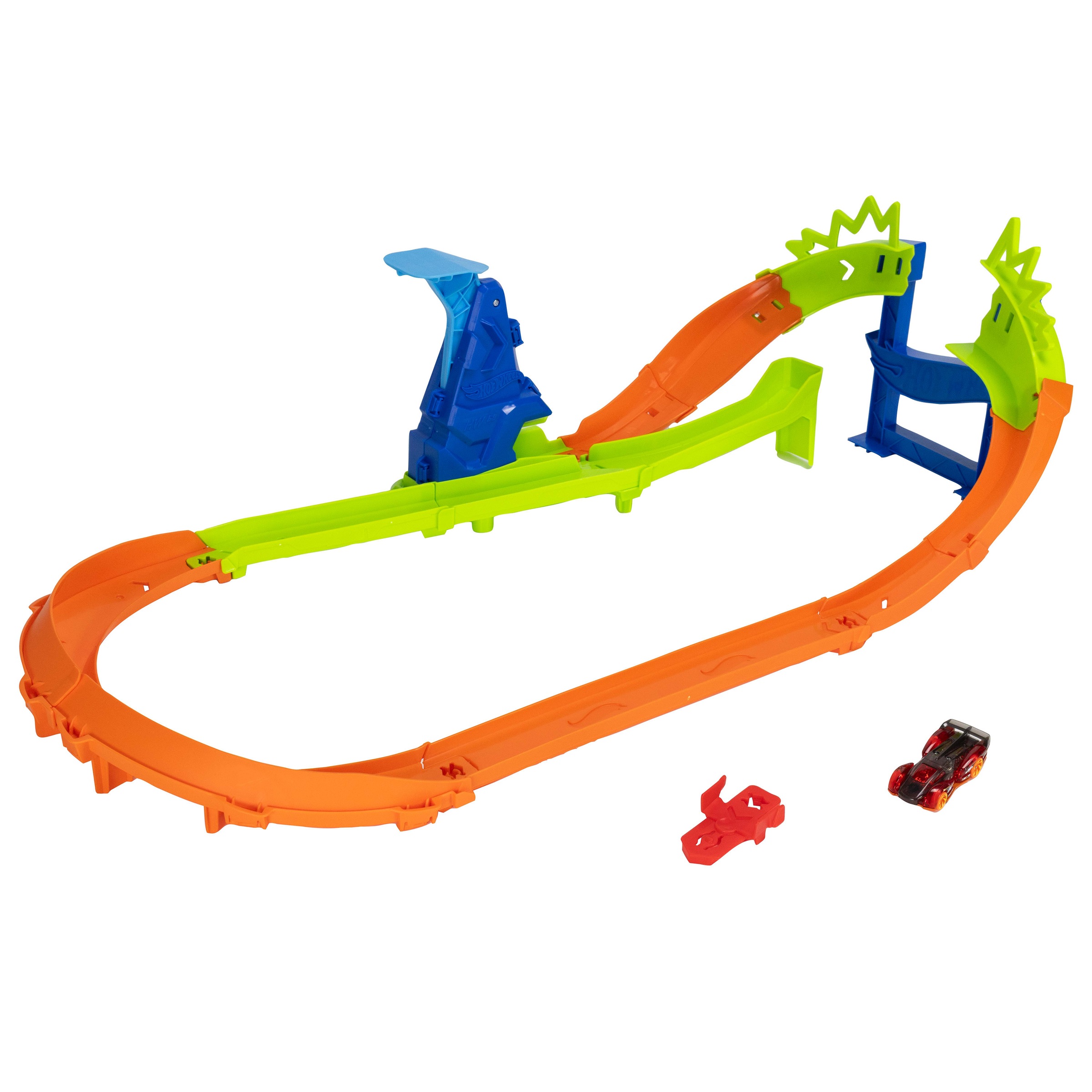 Hot Wheels Autorennbahn »Stunt Tracks, Championship Circut Challenge«