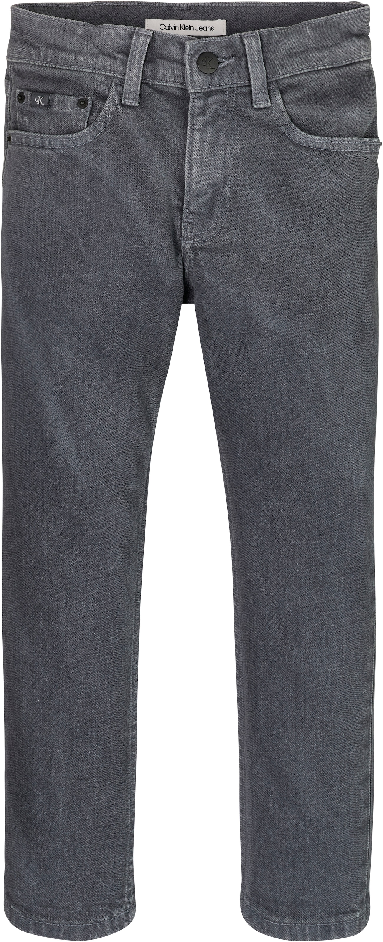 Calvin Klein Jeans Stretch-Jeans »DAD GREY DARK OVERDYED«, für Jungen bis 16 Jahre