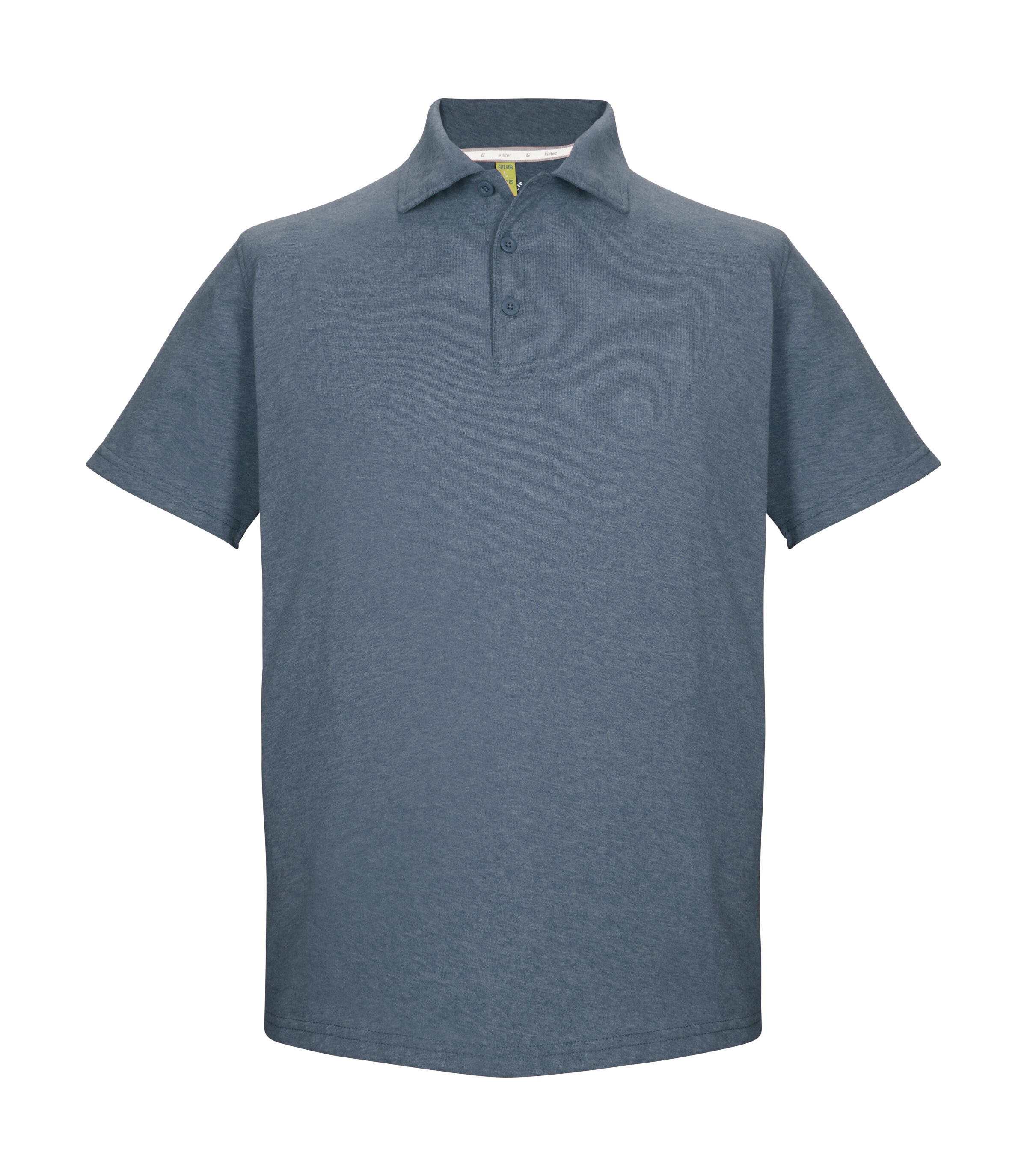 Killtec Poloshirt »KOS 82 MN PLSHRT« Sportliches Herren Poloshirt mit Melange-Optik und Knopfleiste