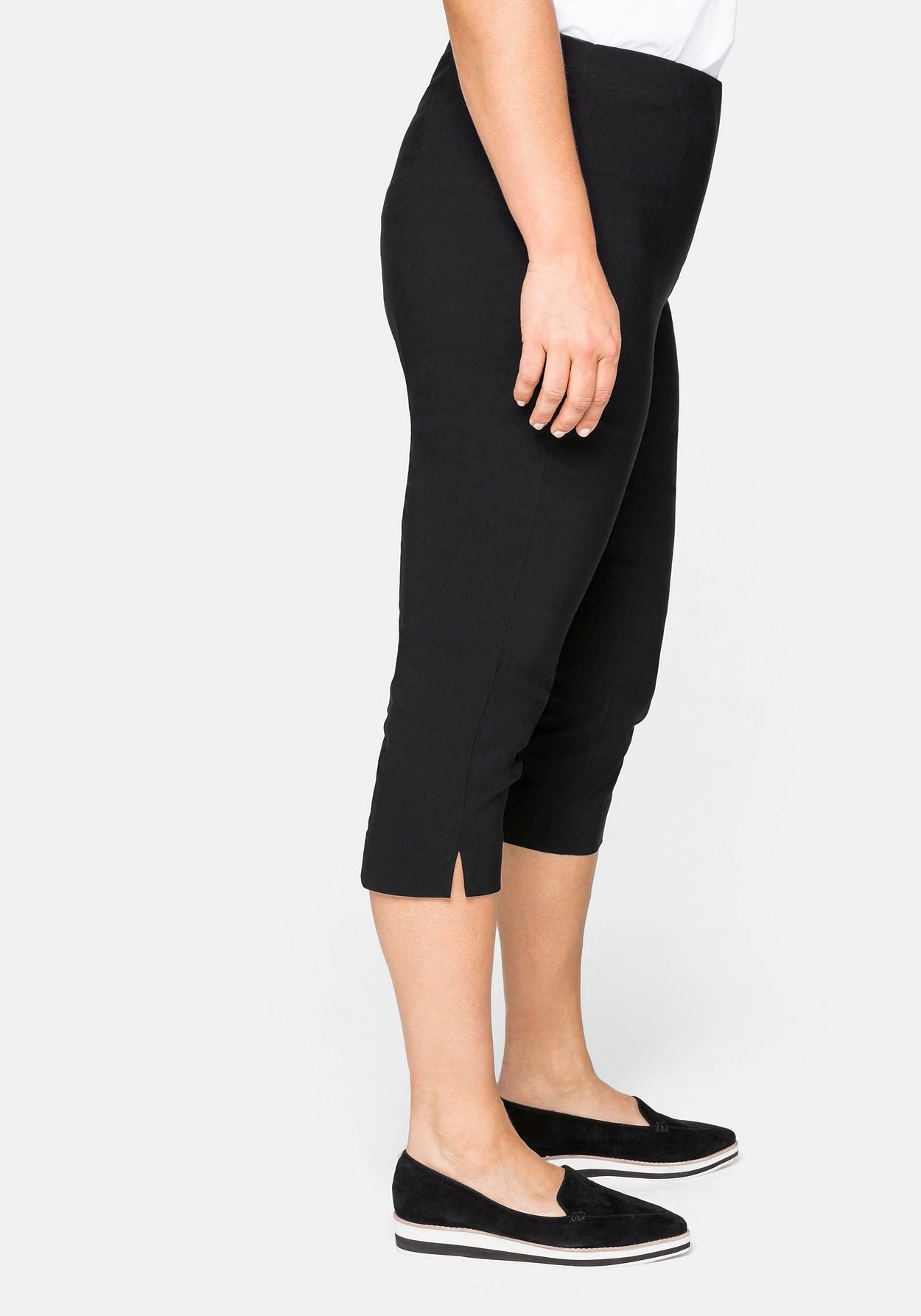 Sheego 3/4-Hose »Bengalin-Hose knitterarm und pflegeleicht«