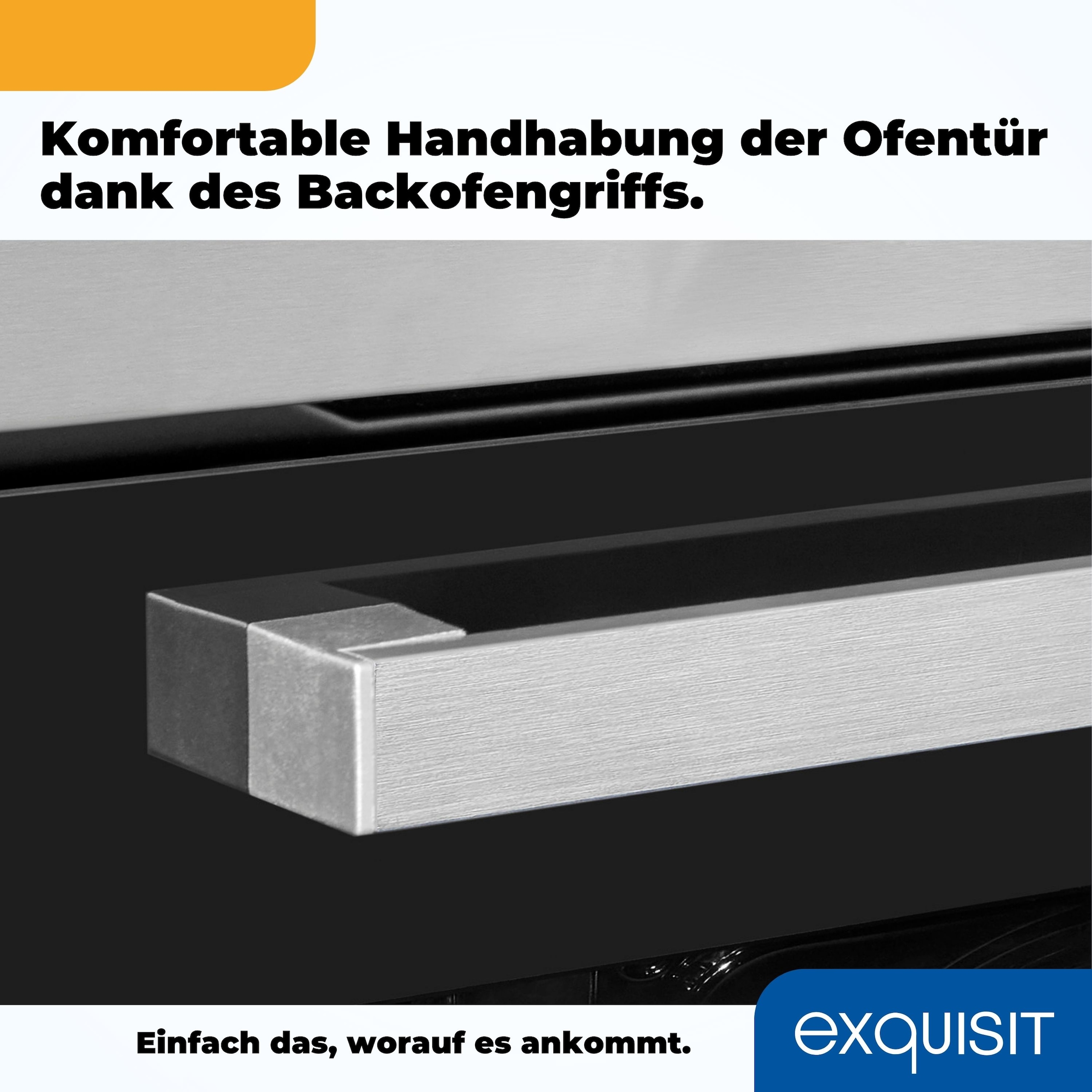 exquisit Backofen-Set »EBE 555-1.1« Set, 2 Stk. tlg.