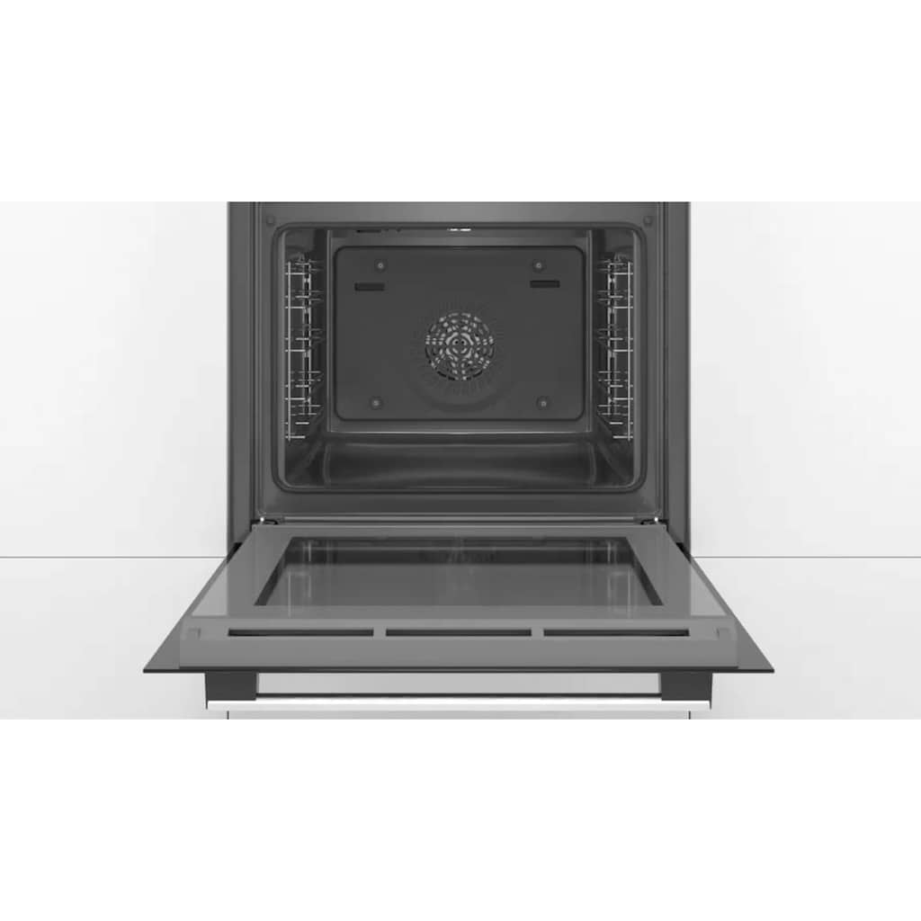 BOSCH Backofen-Set »HBD631CS61«, HBA537BS0, mit Teleskopauszug nachrüstbar, ecoClean Direct