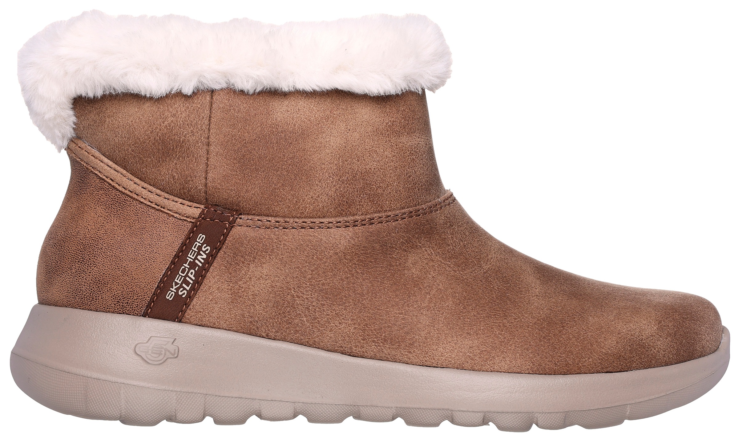 Skechers Winterboots »ON-THE-GO JOY-COZY DREAM«, Schlupfstiefel, Snowboots, Winterschuh mit 5GEN Dämpfung, vegan