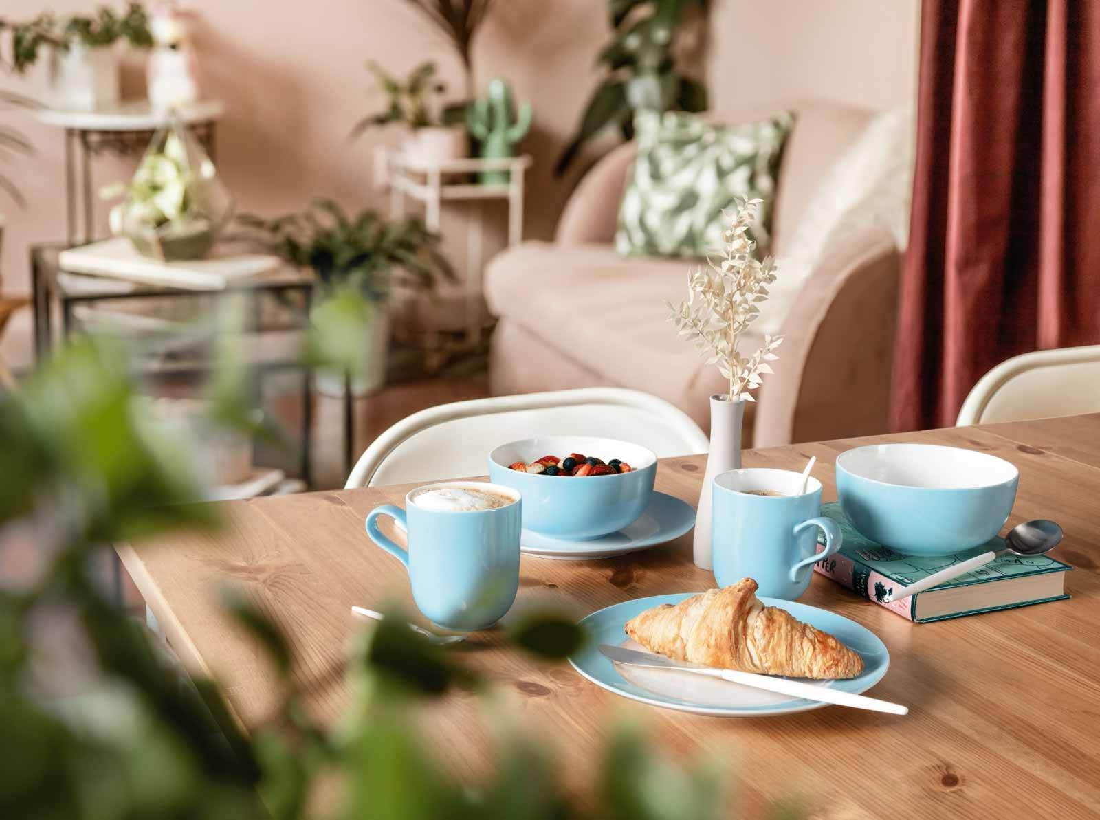 Seltmann Weiden Frühstücksteller »Frühstücksteller Liberty Pure Colors ø 22,5 cm 6er Set«
