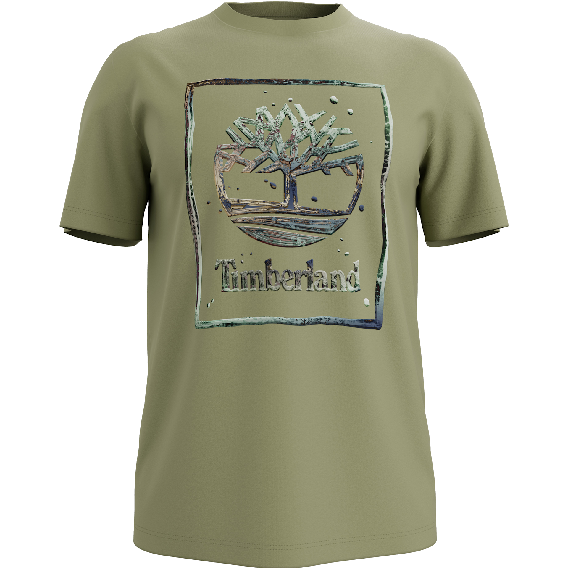 Timberland T-Shirt »Water Stack Logo Short Sleeve Tee« sportlicher Stil, für Sport- und Outdoormode, Kurzarmdesign