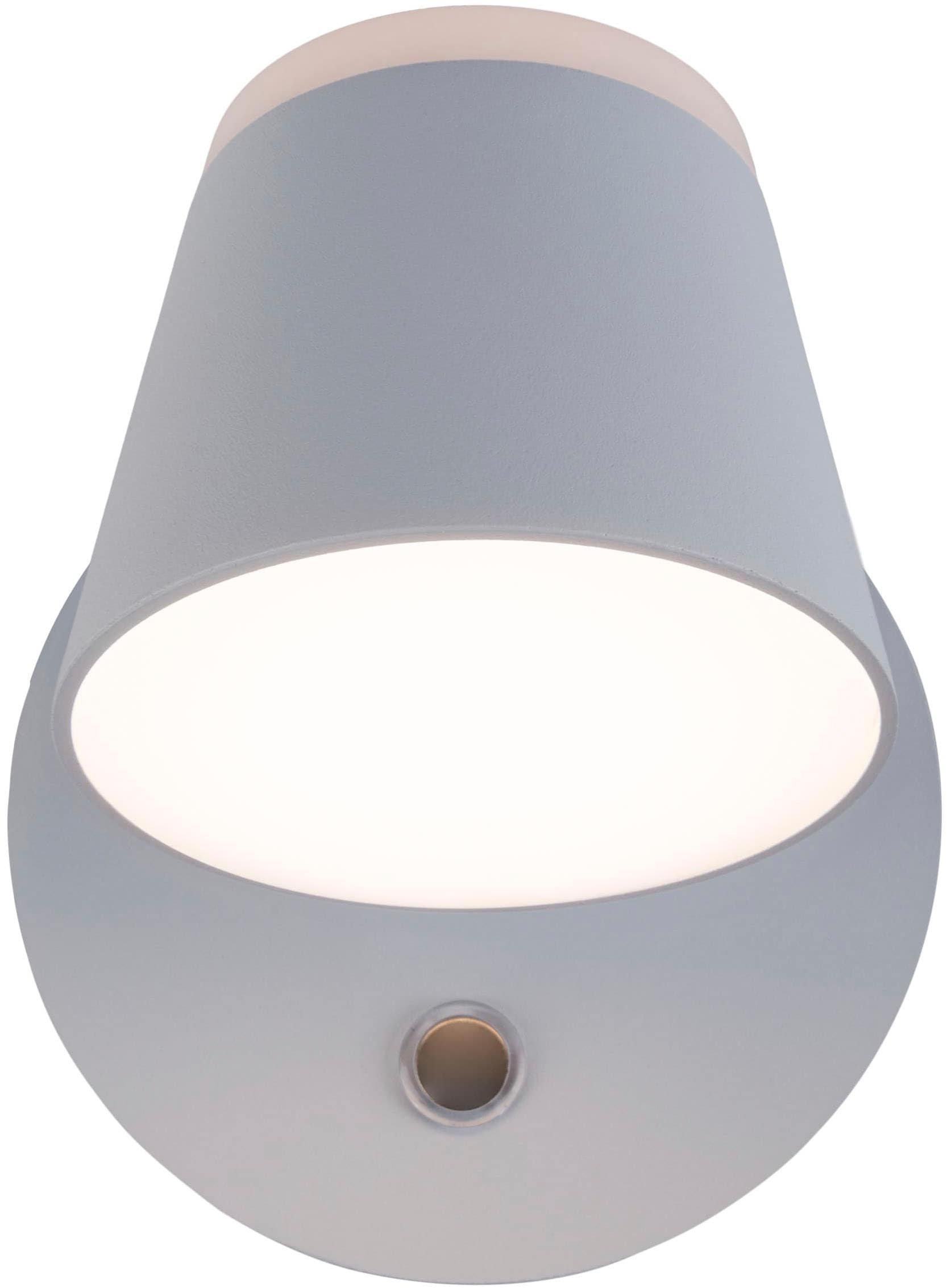 näve LED Wandleuchte »Tondo« LED-Modul 1 Stk. Warmweiß magnetisch, Akku Aufladung per USB-C Kabel, dimmbar per touch, Memory