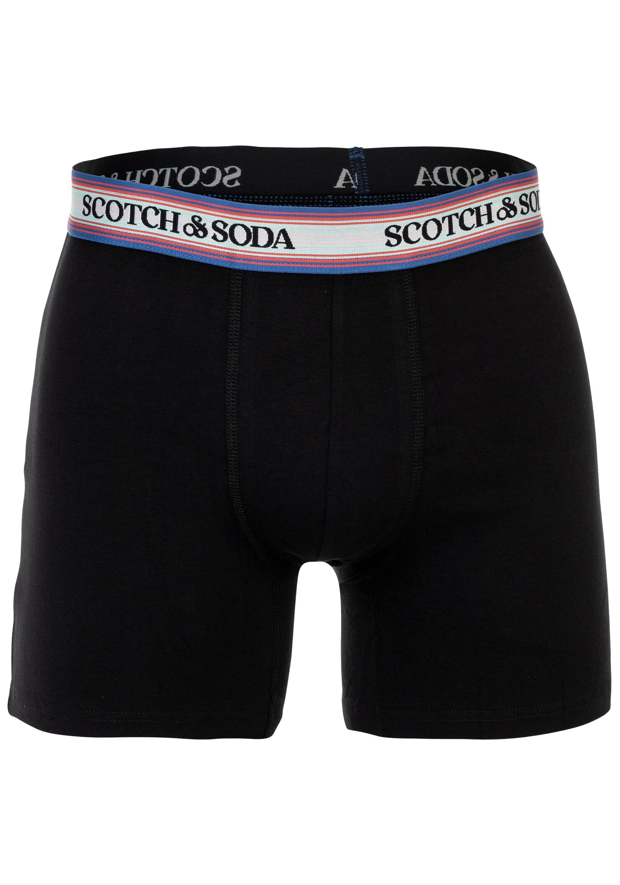 Scotch & Soda Boxershorts »Boxershort Solid Cotton Stretch 3er Pack«