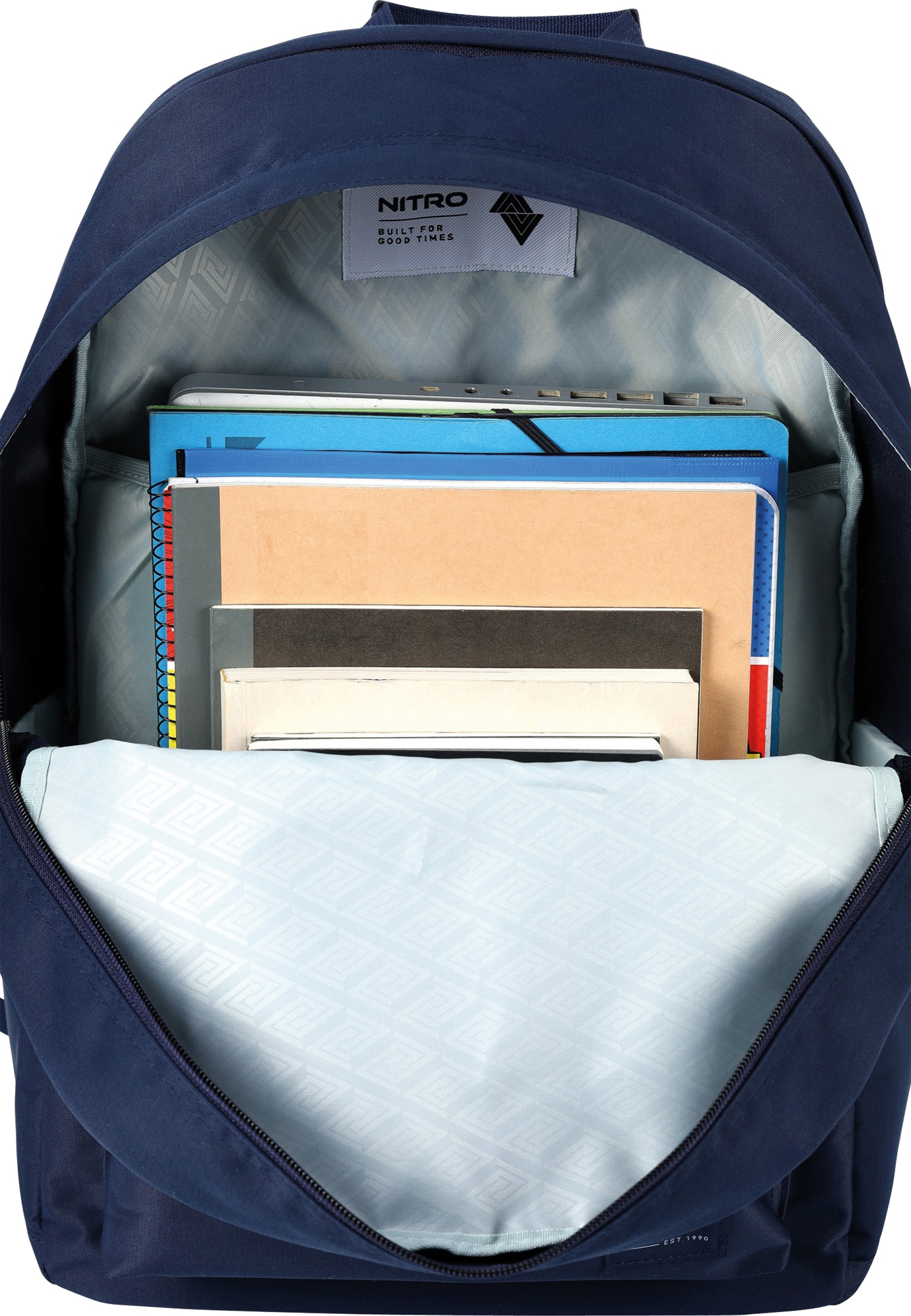 NITRO Freizeitrucksack »Urban Plus«, Daypack, Streetpack im Retro-Look, Alltagsrucksack, Schulrucksack
