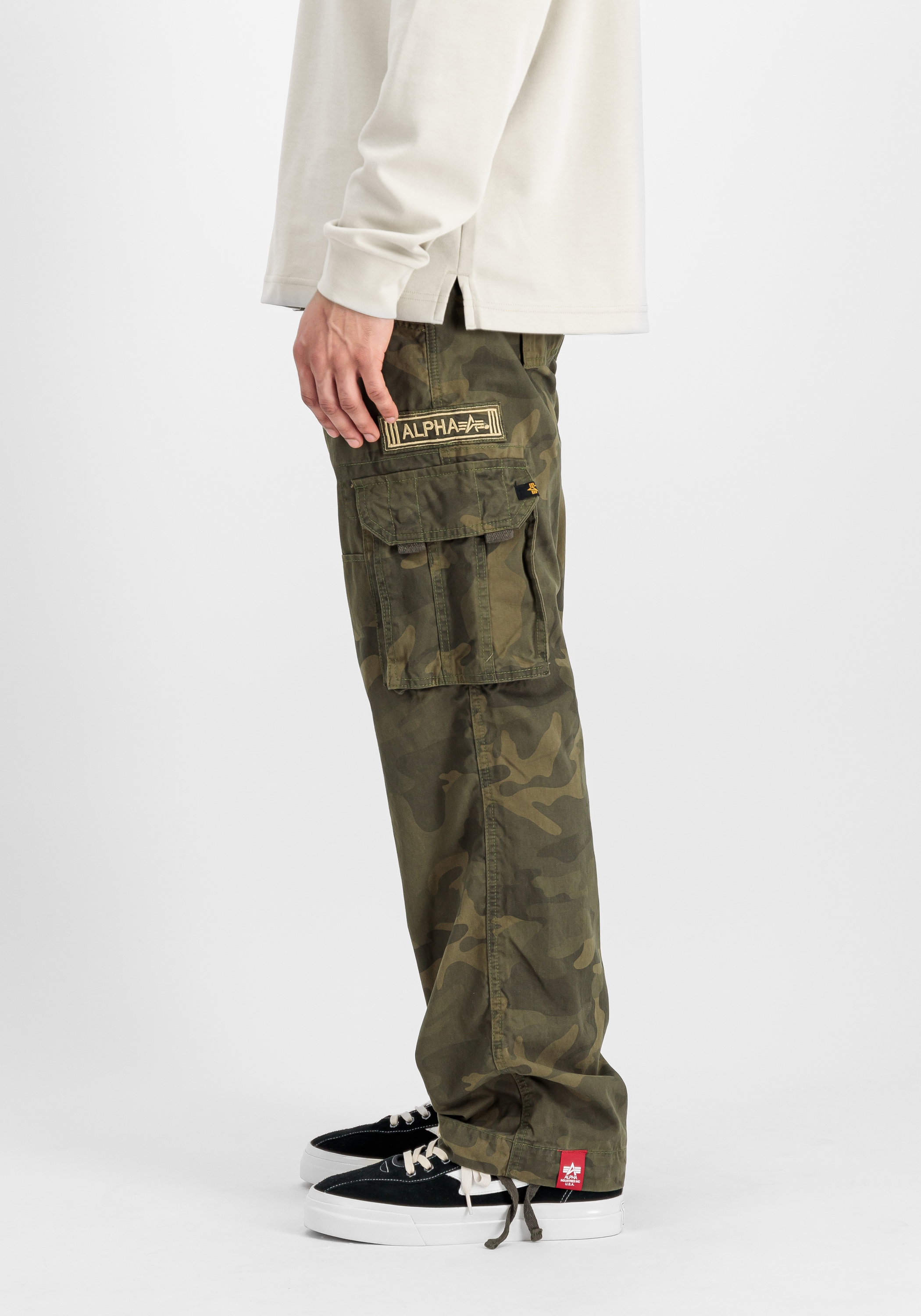 Alpha Industries Cargohose »Alpha Industries Men - Pants Jet Pant Camo«