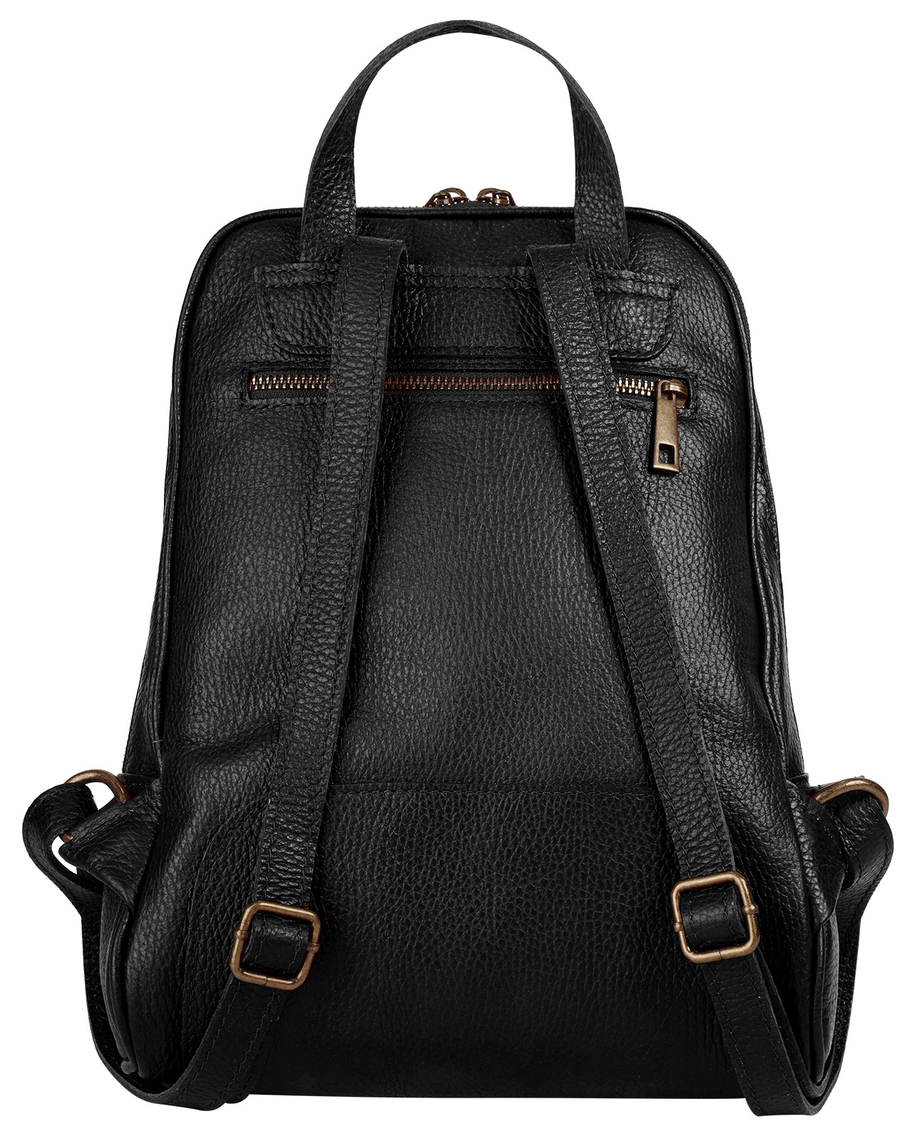 Samantha Look Cityrucksack, echt Leder, Made in Italy