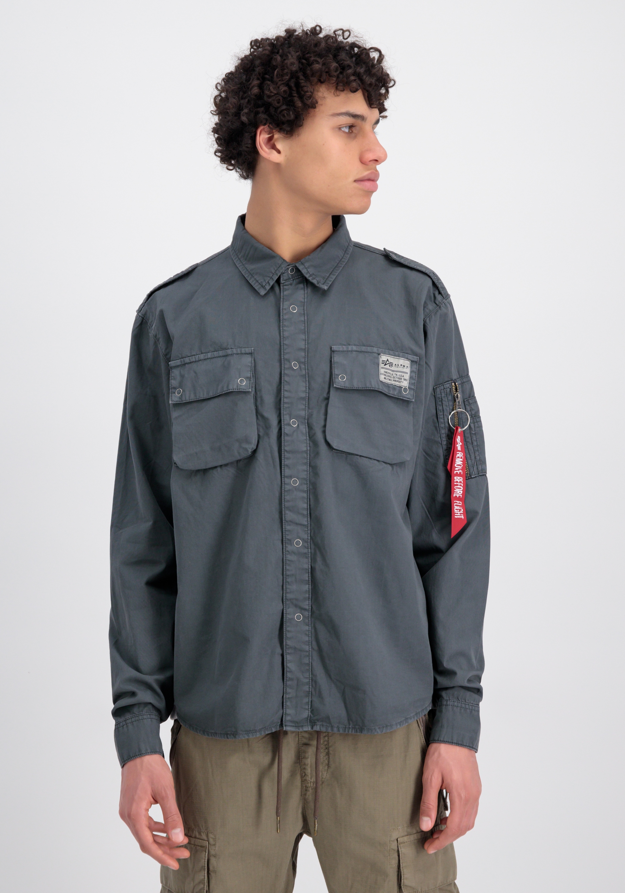Alpha Industries Oversize-Shirt »Urban Military Shirt«