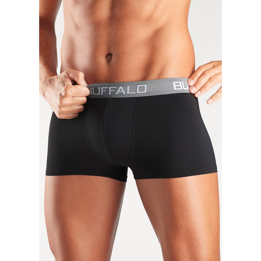 Buffalo Boxershorts, (Packung, 4 St.)