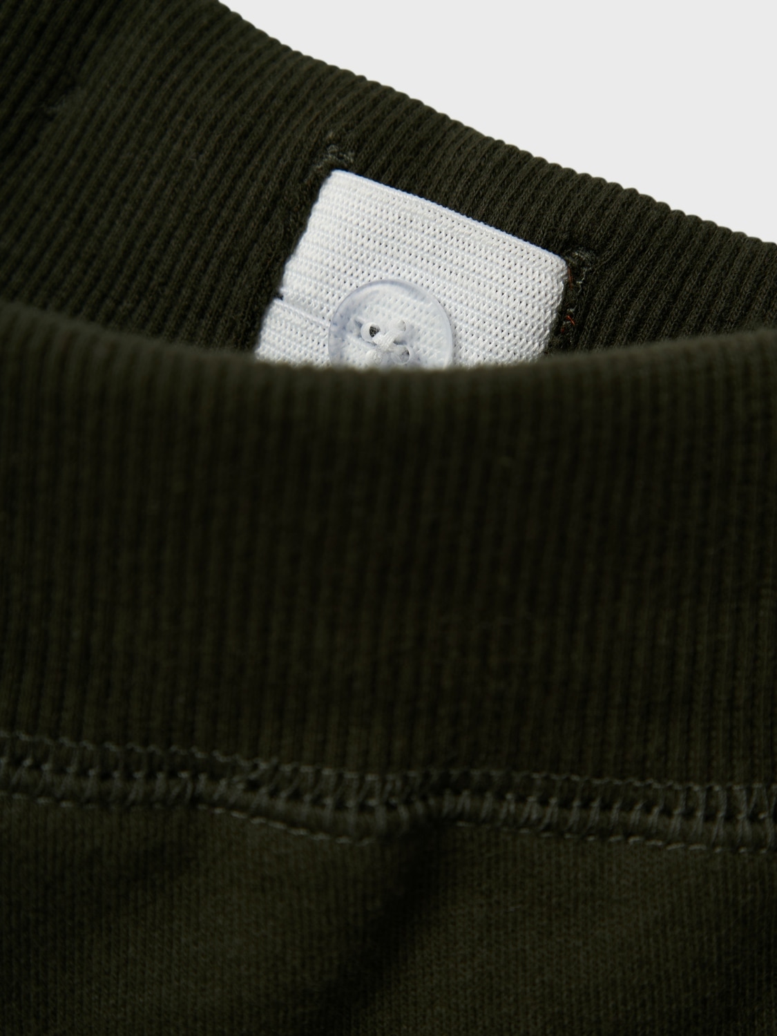 Name It Jogginghose »NKMSWEAT für Jungen mit verstellbarem Bund und Kordelzug«  unifarben, casual, regular fit, Baumwollmix, Rundhals