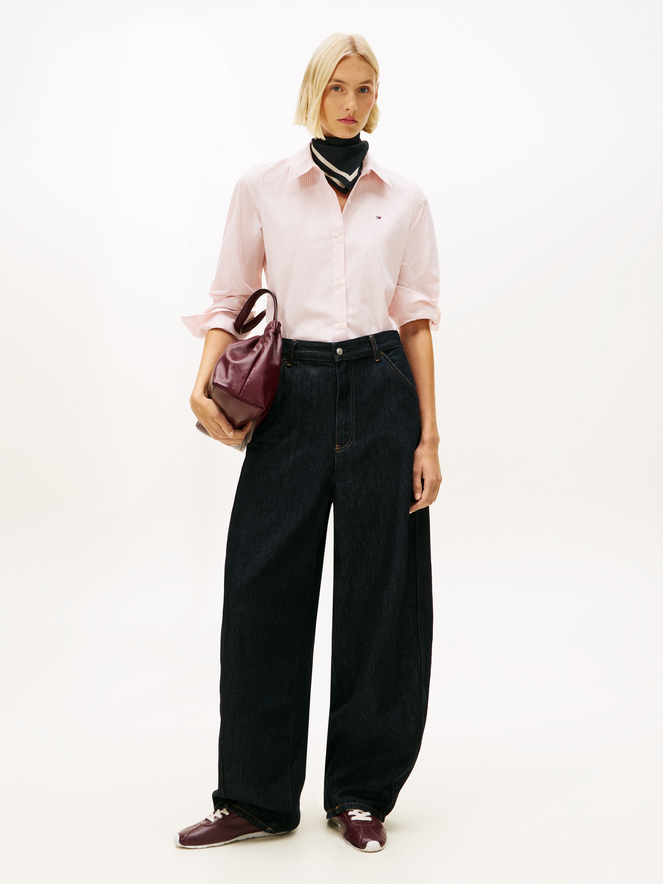 Tommy Hilfiger Hemdbluse »ESS POPLIN REGULAR SHIRT« Langarm, Regular Fit