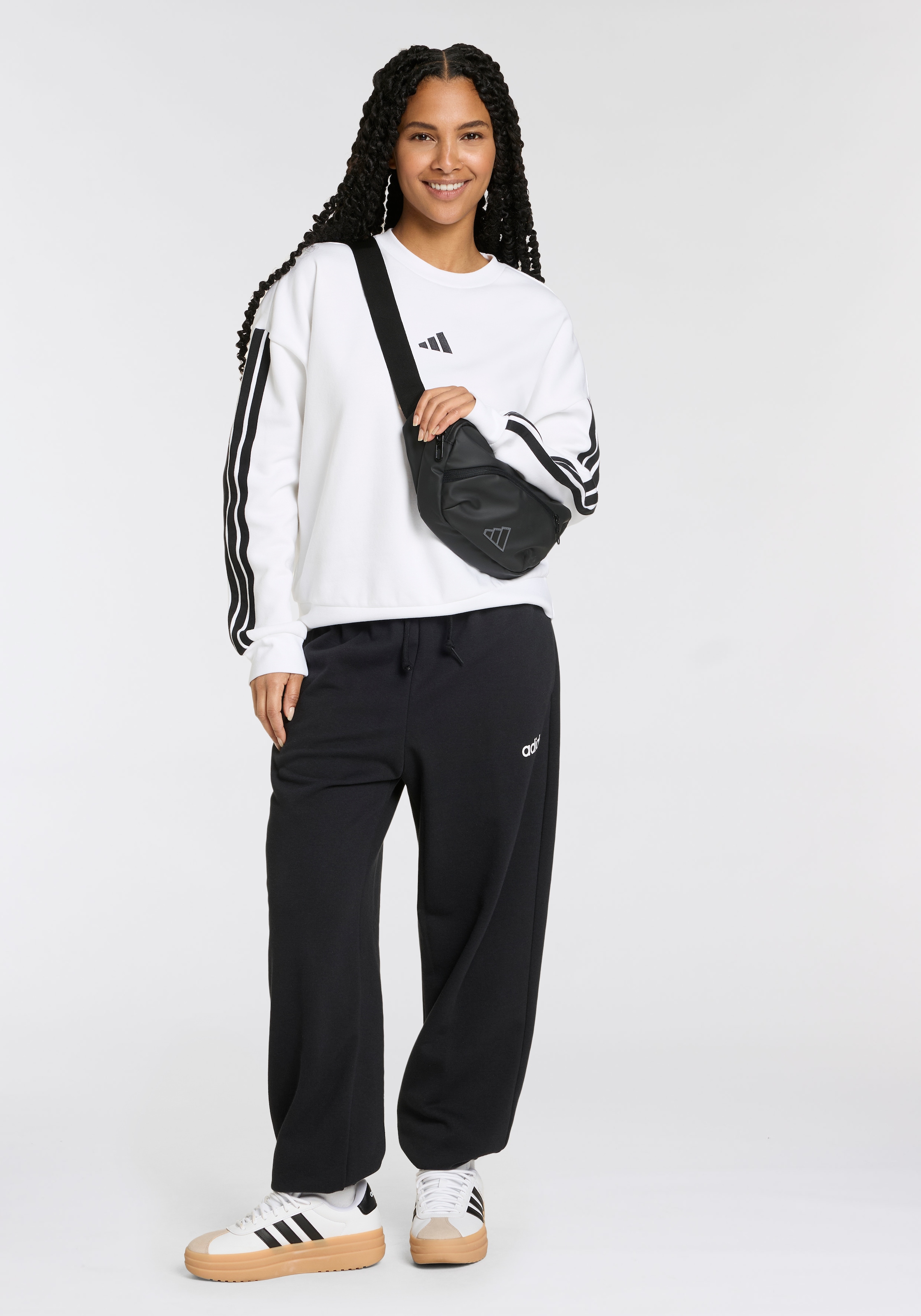 adidas Sportswear Sporthose »W LIN FT CF PT«, (1 tlg.)