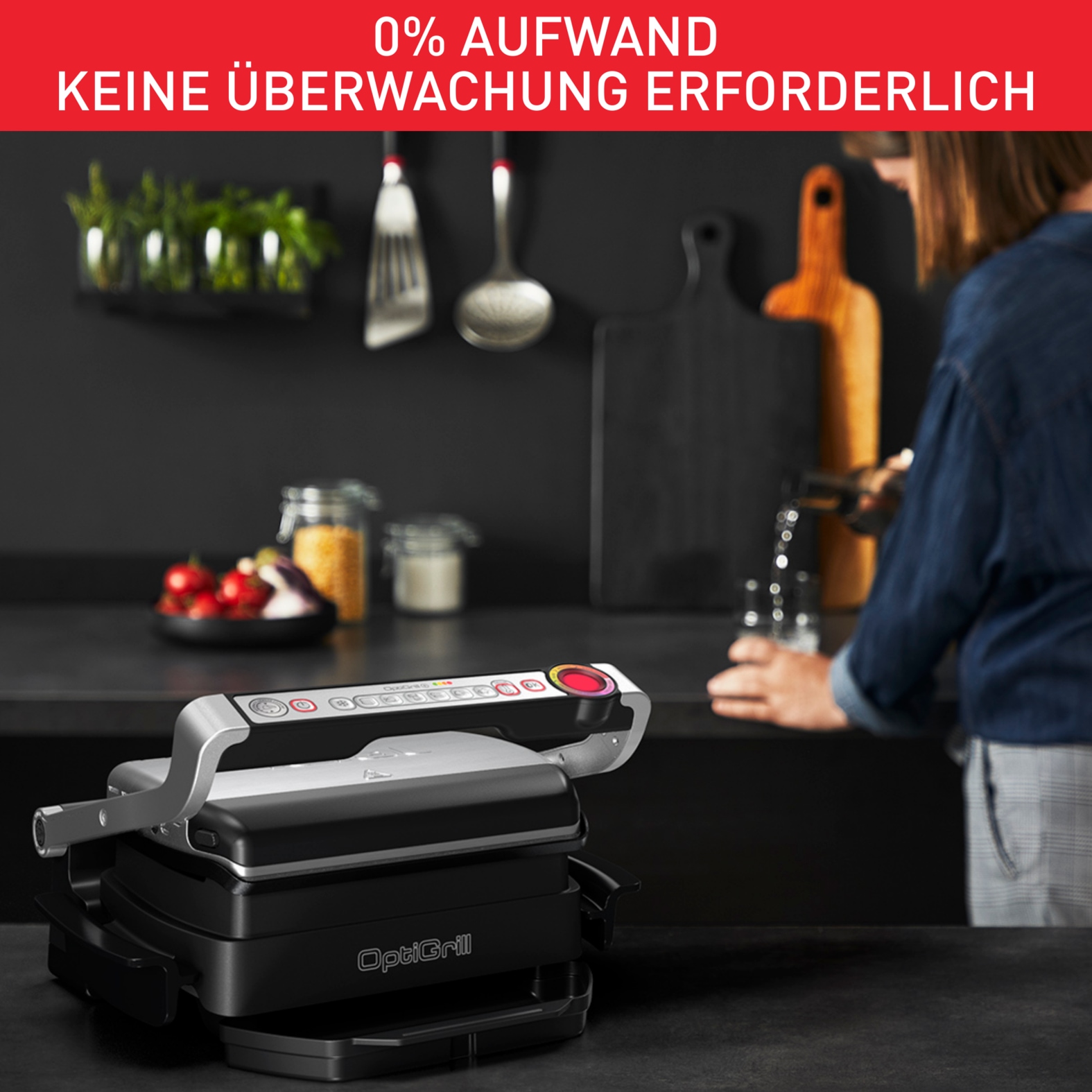 Tefal Kontaktgrill »GC714D OptiGrill+« 