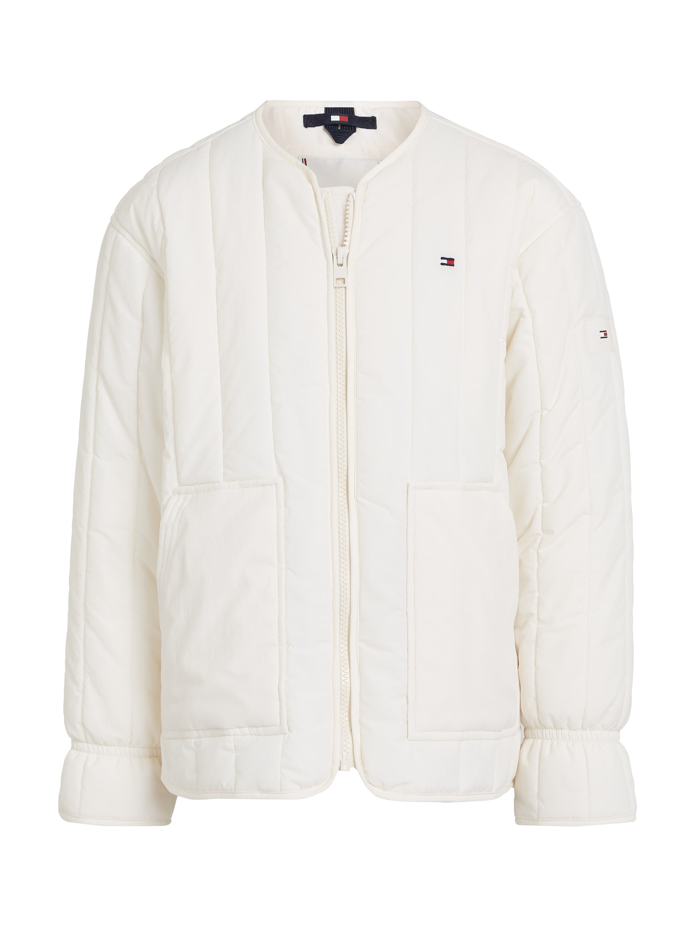 Tommy Hilfiger Steppjacke »UTILITY QUILTED JACKET«, Kinder bis 16 Jahre mit Logostickerei