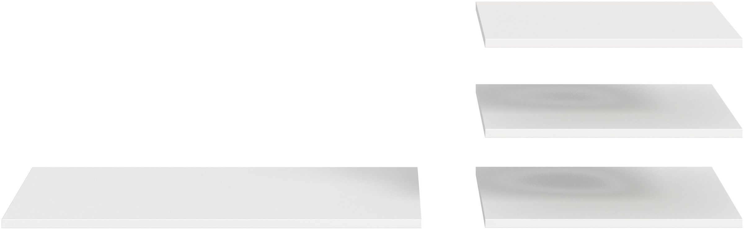 Home affaire Einlegeboden »BENDINGO, 4er Set Einlegeböden, Breite: 78cm & 47cm« 4er Set passend für Artikel 43969449,  1 Boden in 78 cm Breite & 3 Böden in 47 cm Breite