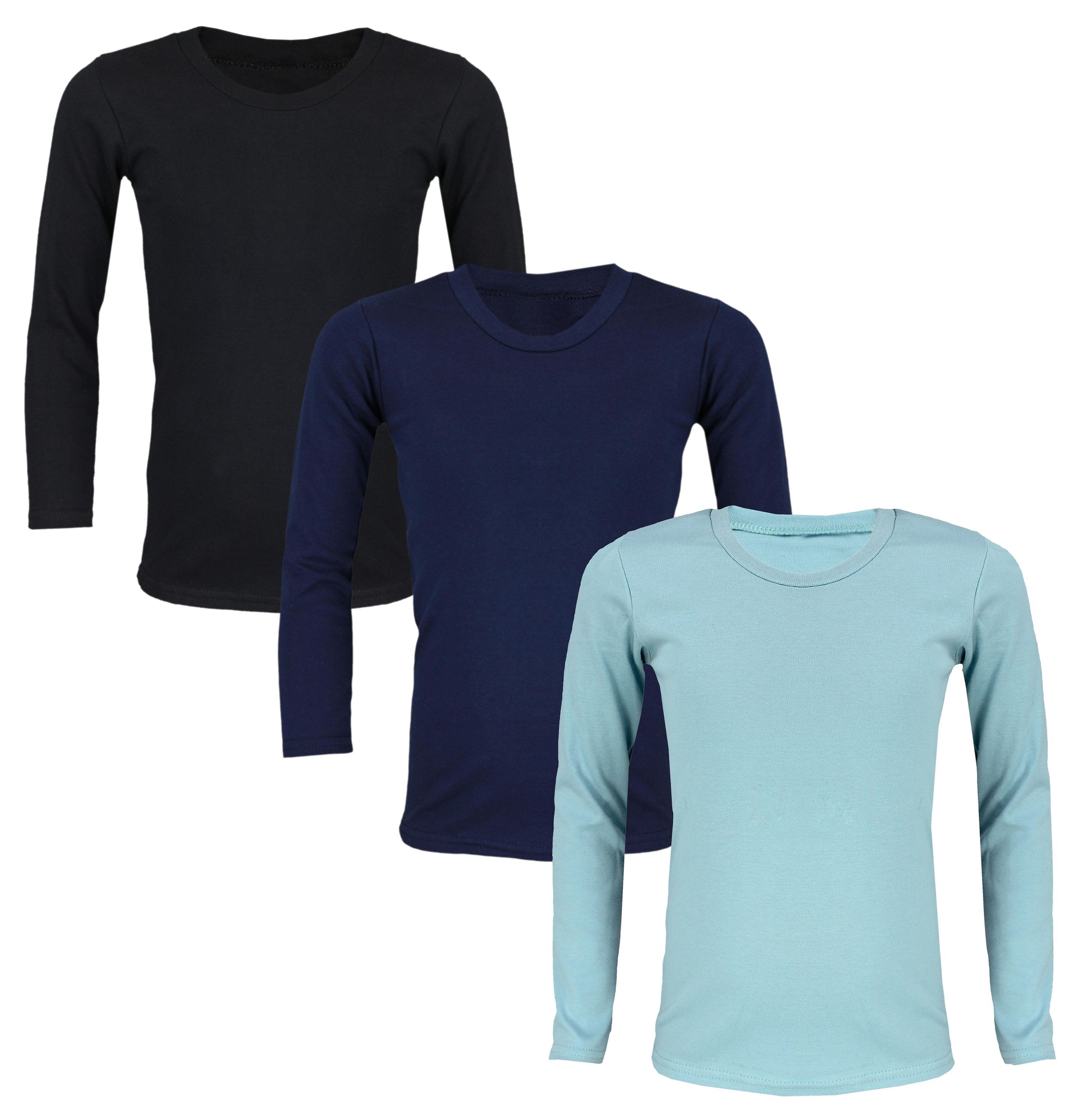 TupTam Unterhemd »Unterhemd Kinder Unisex Unterhemd Langarm 3er Pack«