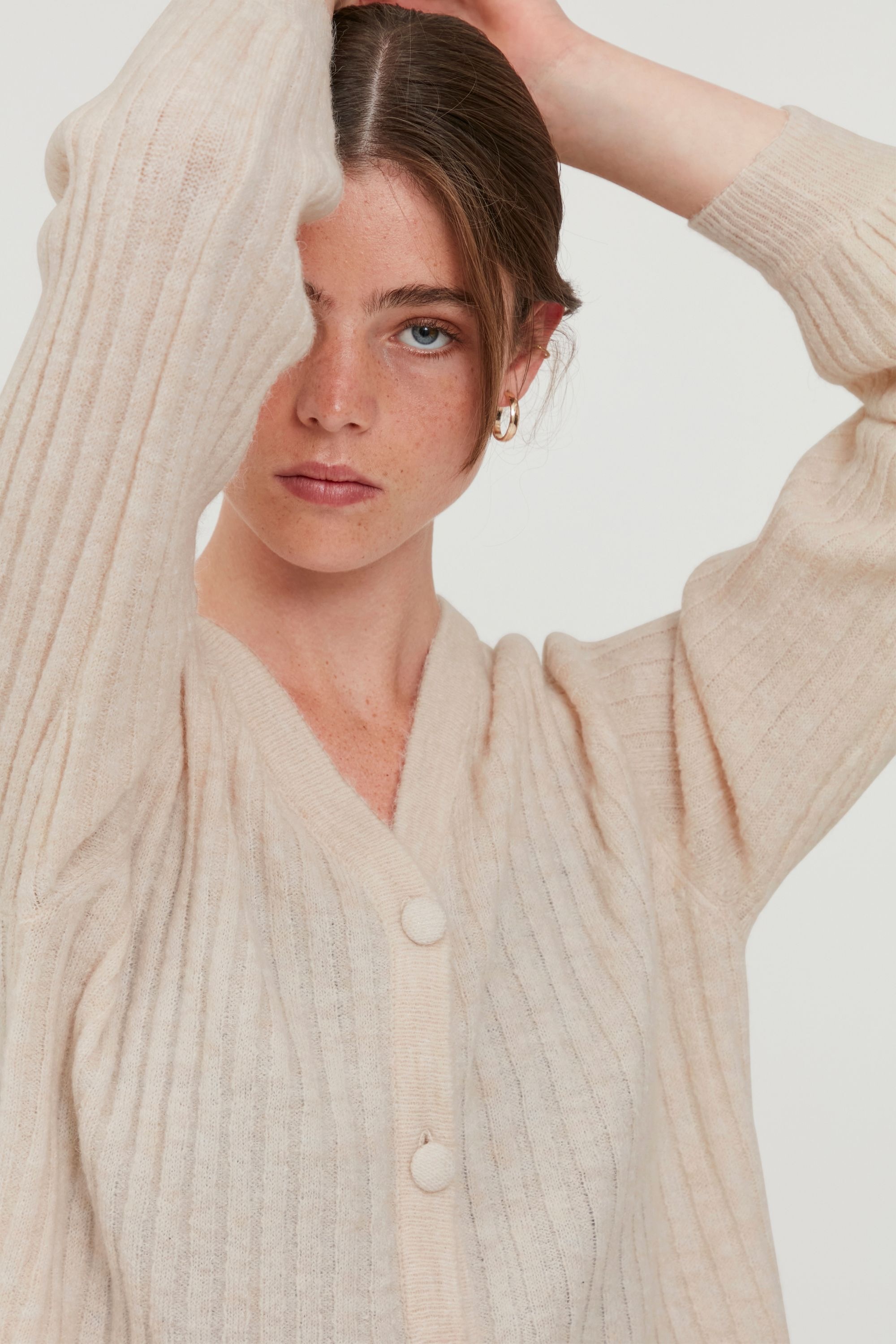 Ichi Strickjacke »Strickjacke IHAmara«