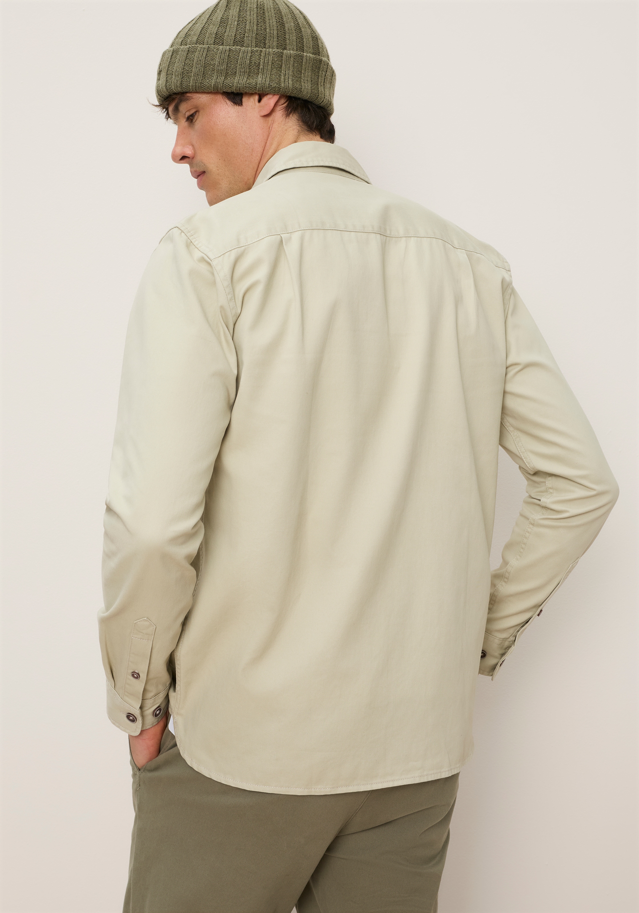 Man's World Langarmhemd »Markante Details mit modernem Charakter« Robuste Baumwollqualität, authentischer und vielseitiger Look.