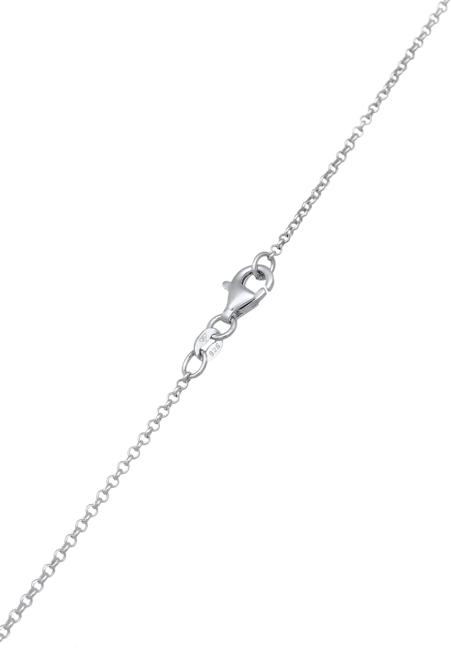 Kuzzoi Lange Kette »Halskette Pfeil Arrow Spitze Anhänger 925 Silber«