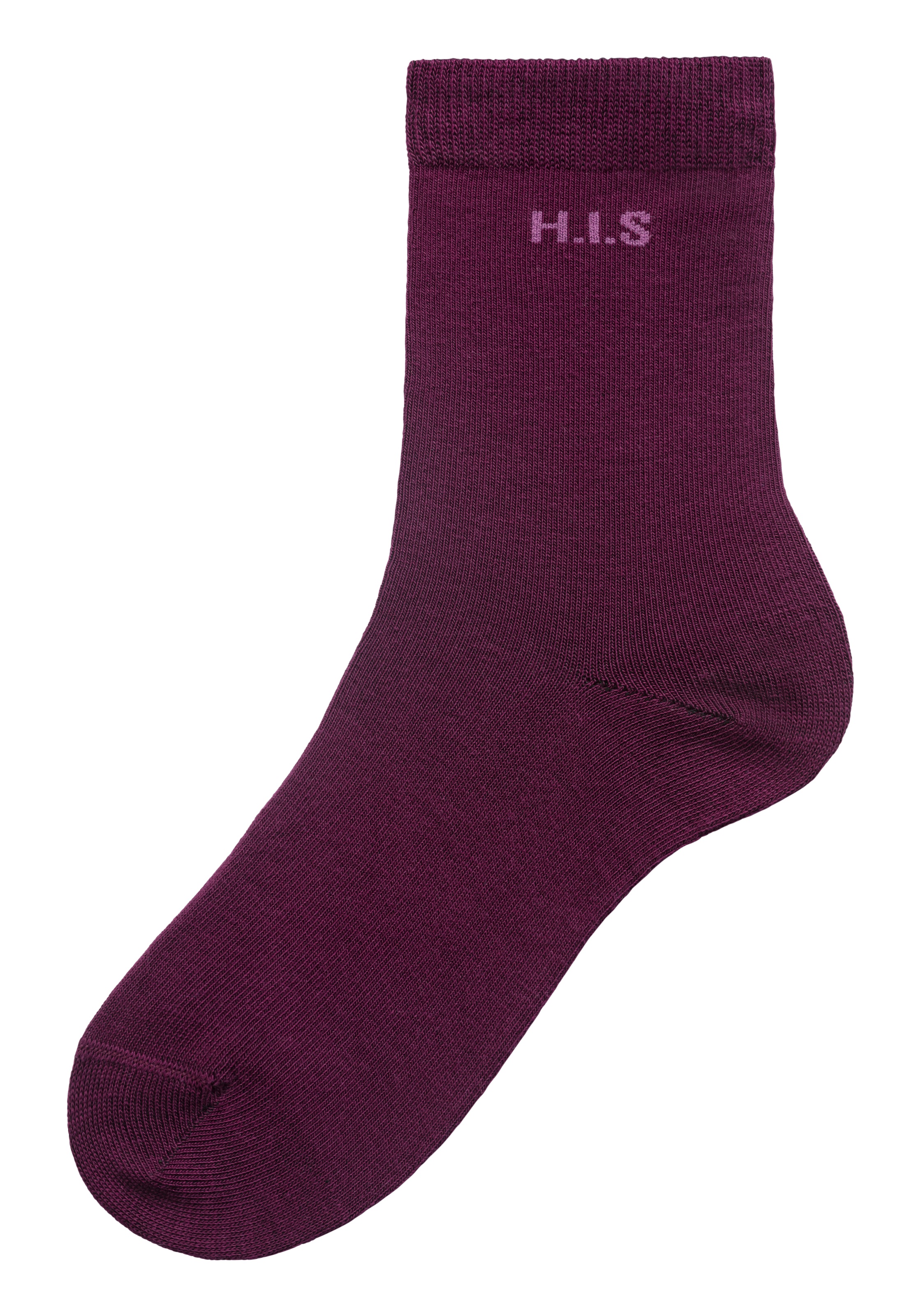 H.I.S Socken, (Packung, 16 Paar), mit eingestricktem Markenlogo